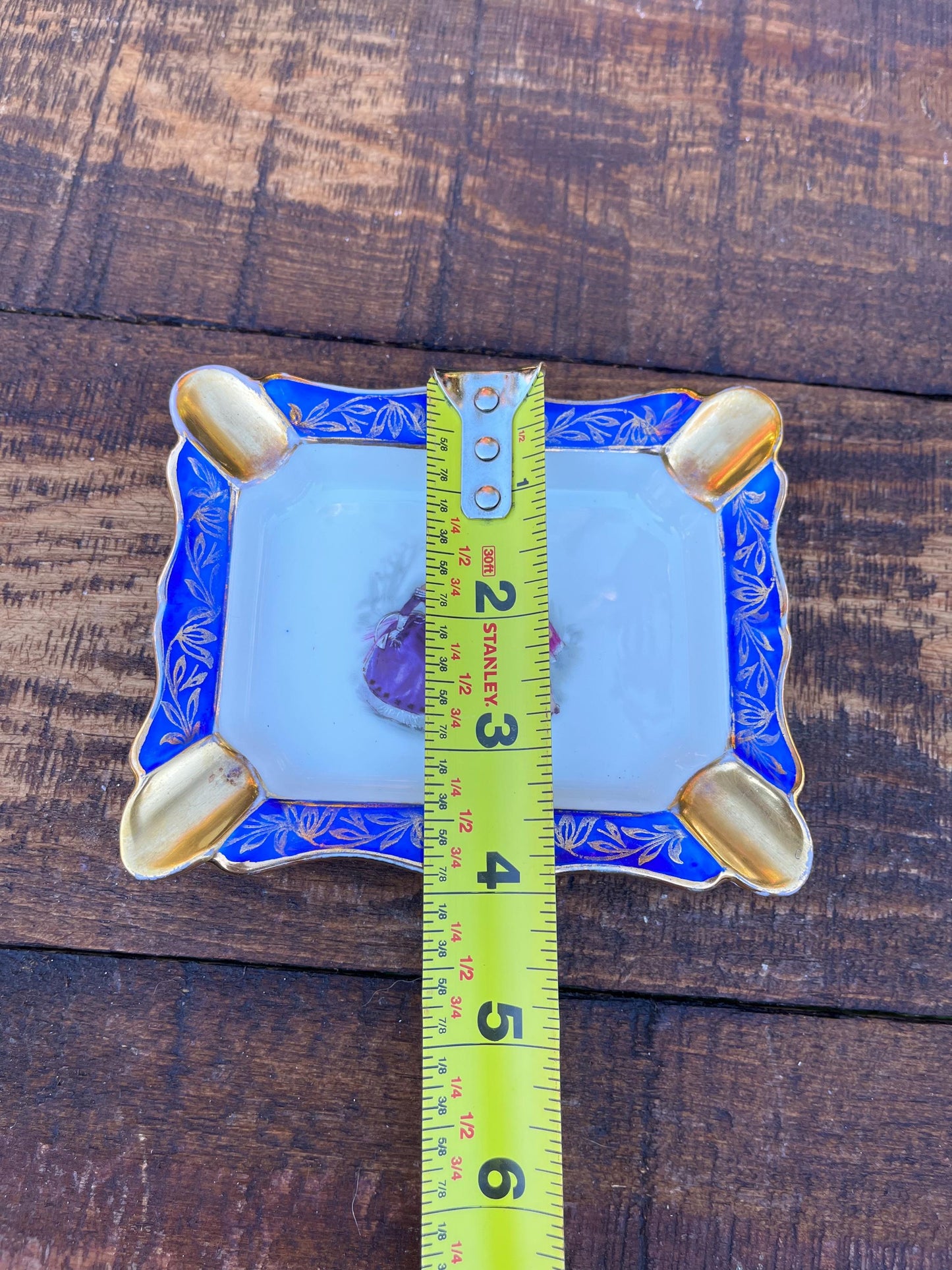 Antique Limoges Ashtray, French Ashtray, Vintage Limoges Porcelain, Made in France, Collectible Ashtray, Gift
