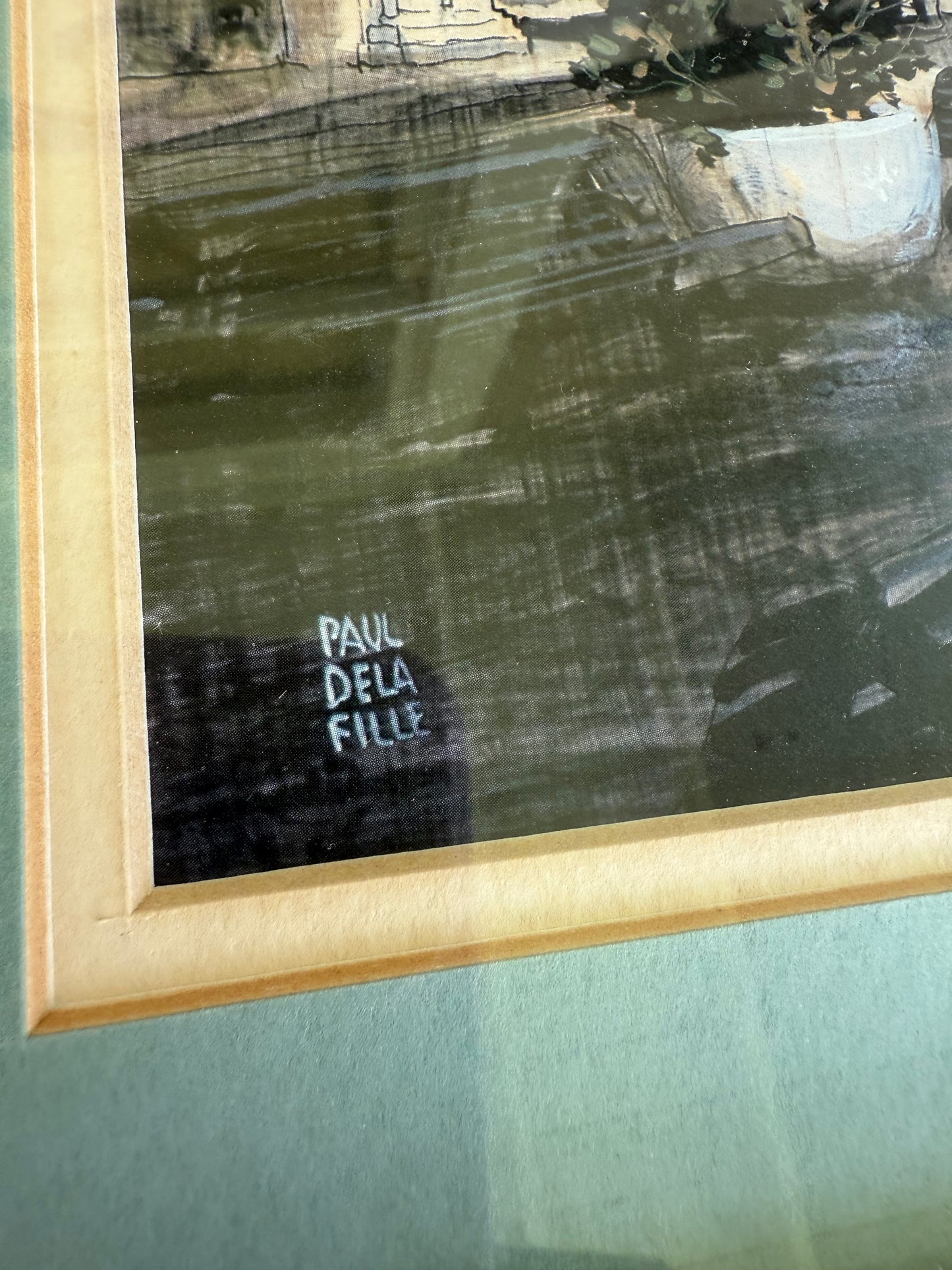 Paul Dela Fille New Orleans French Quarter Scene