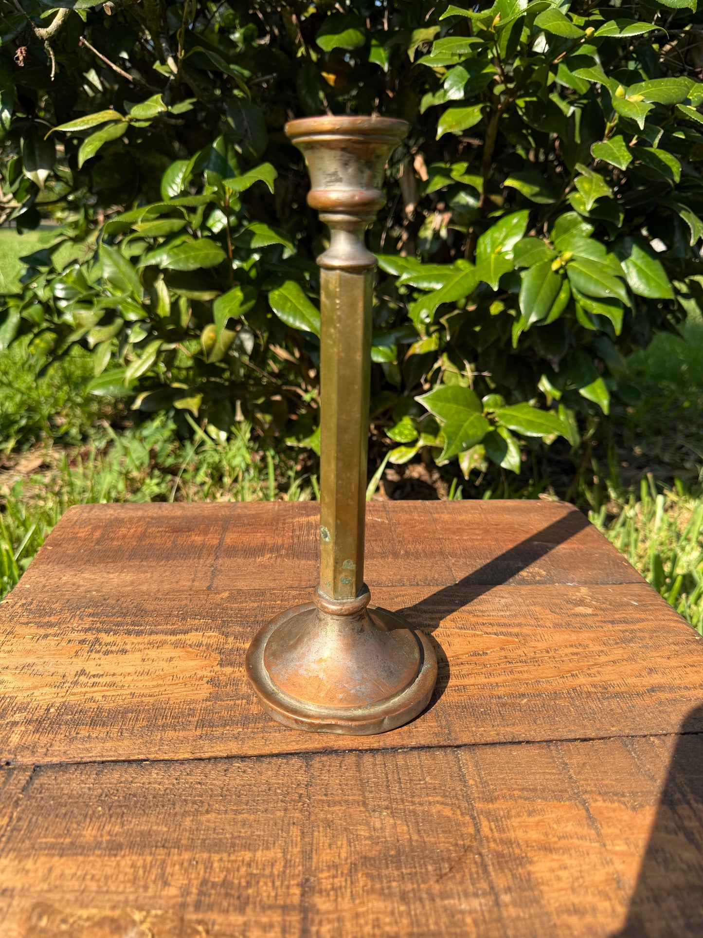 Early Sheffield Fused Plate Candlestick, c. 1780–1830