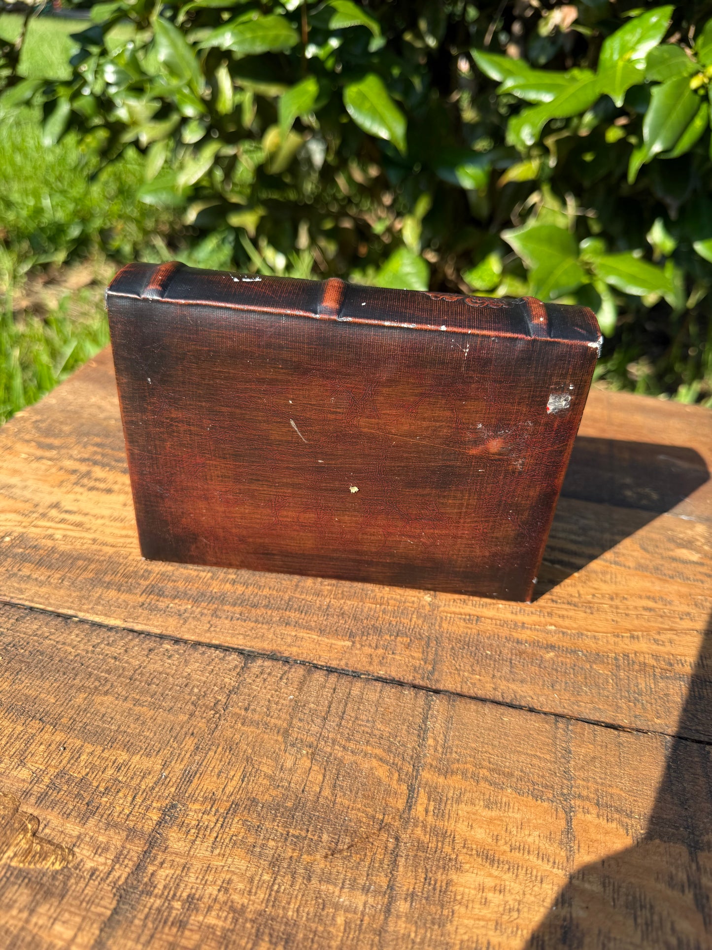 Embossed Floral Book-Form Box, Early-Mid 20th Century