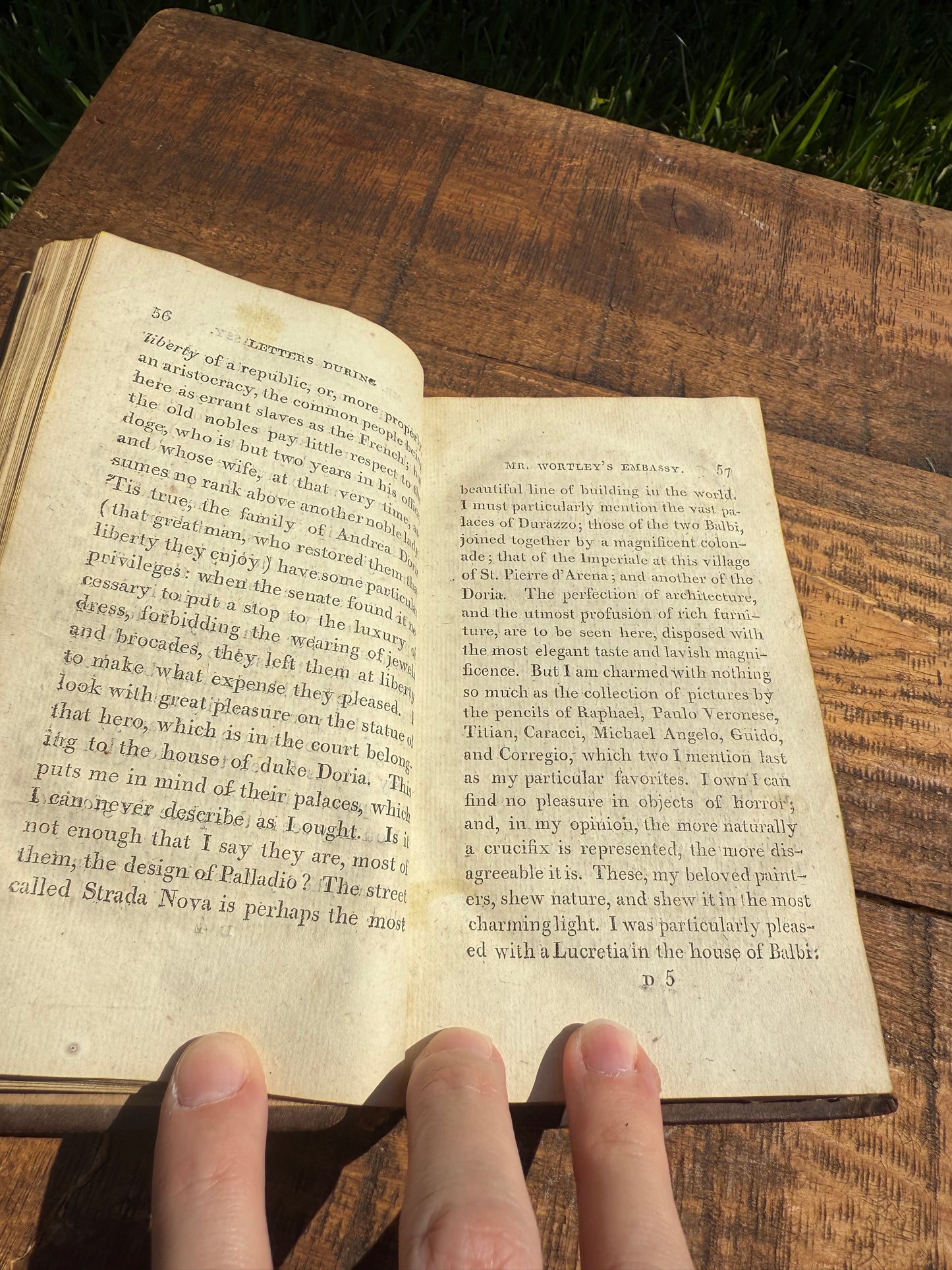 1803 The Works of Lady Mary Wortley Montagu Vol. III – Antique Leather Book