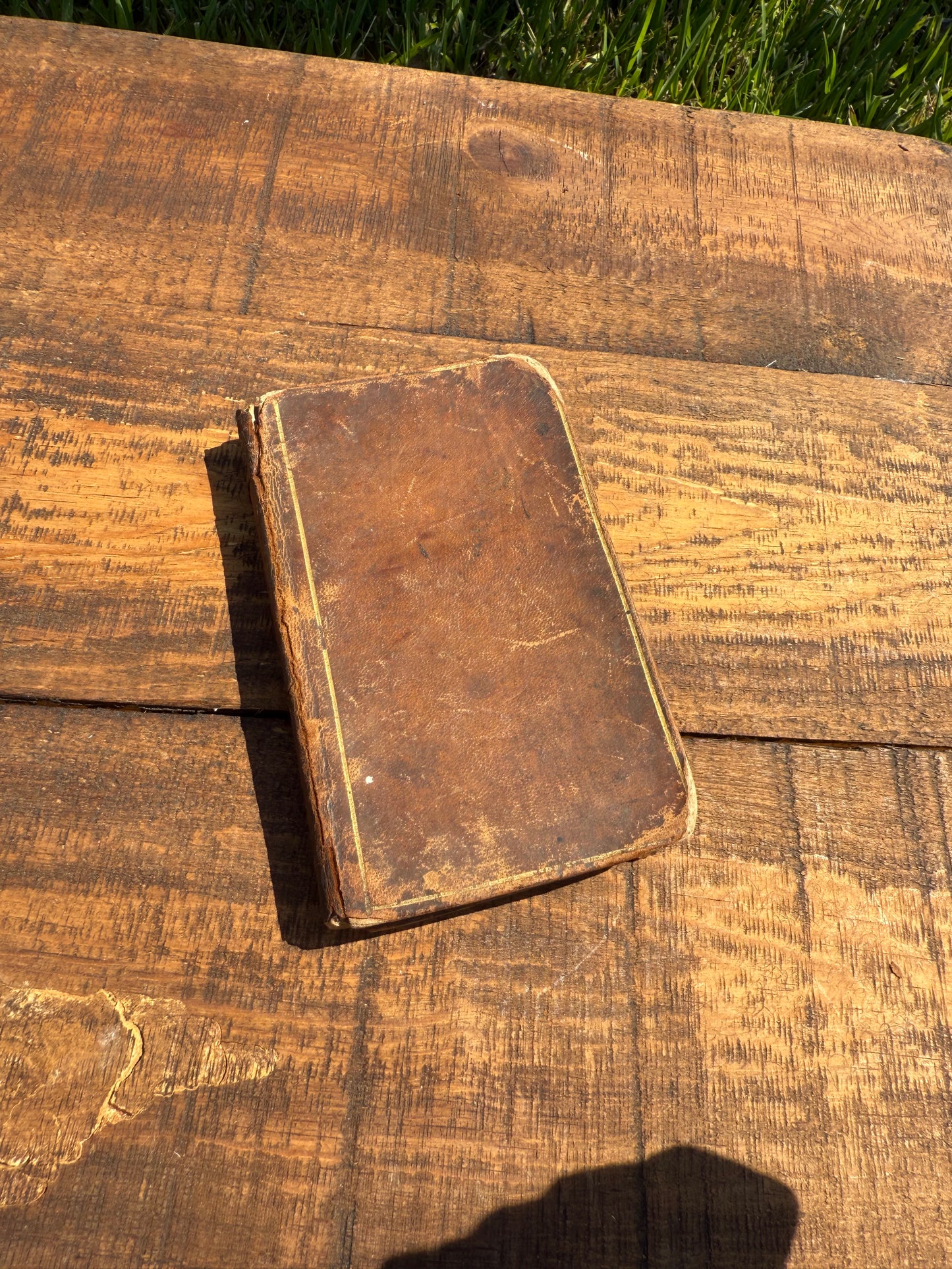Late 18th-Century Leather-Bound Volume — Chaucer’s Palamon and Arcite & Homer’s Iliad
