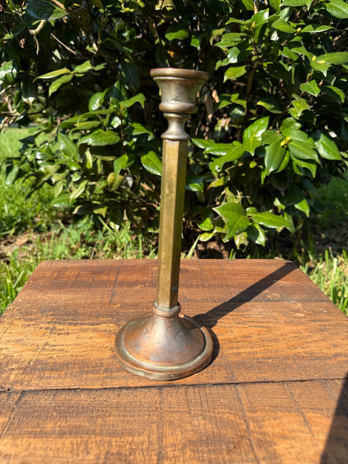 Early Sheffield Fused Plate Candlestick, c. 1780–1830
