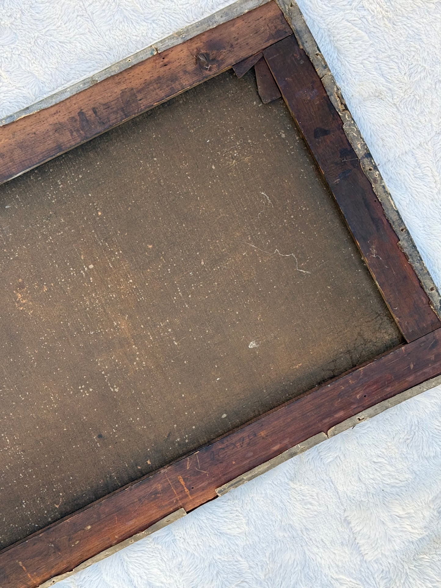 Antique 19th-Century Coastal Seascape Oil Painting by William H. Rumble | 20x30 Original Maritime Landscape