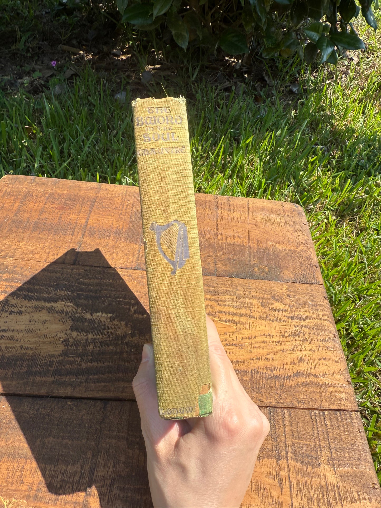 The Sword in the Soul by Roger Chauviré – First Edition, 1929, Longmans Green & Co.