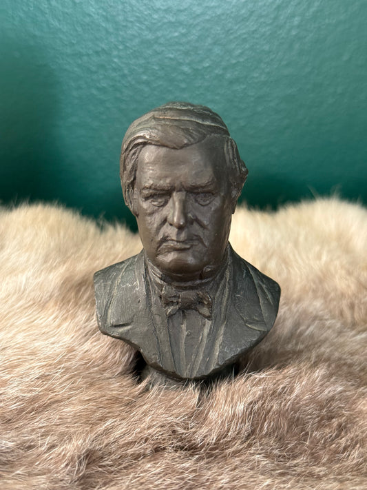 Franklin Mint Cast Bronze Bust of President