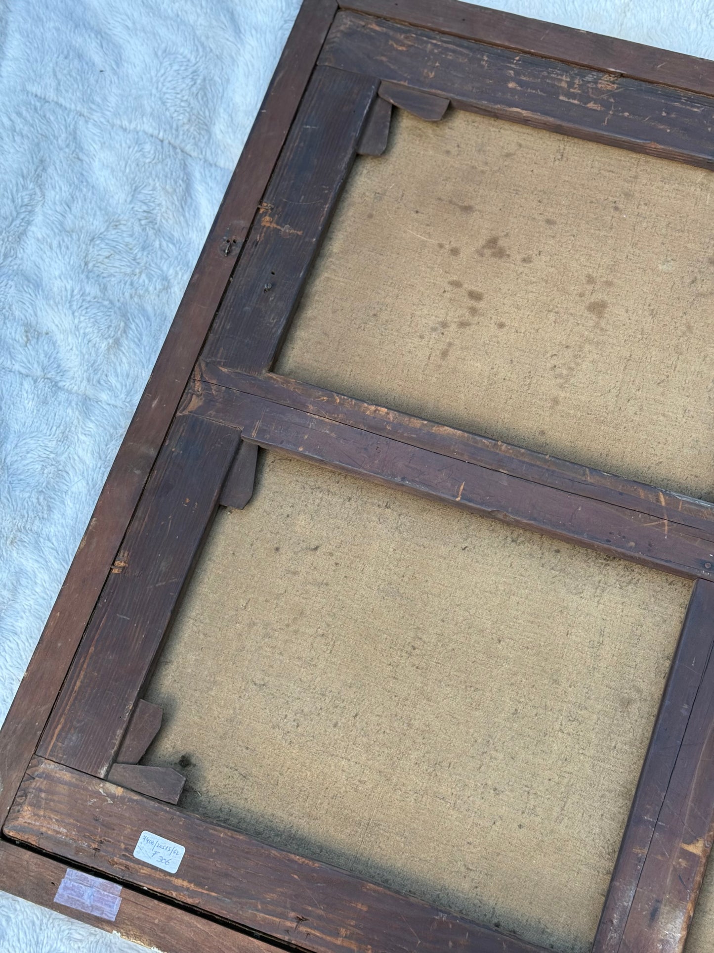 Huge Mid-19th Century Continental Public Penance Tribunal Scene – Dramatic Historic Oil Painting (35x42”)