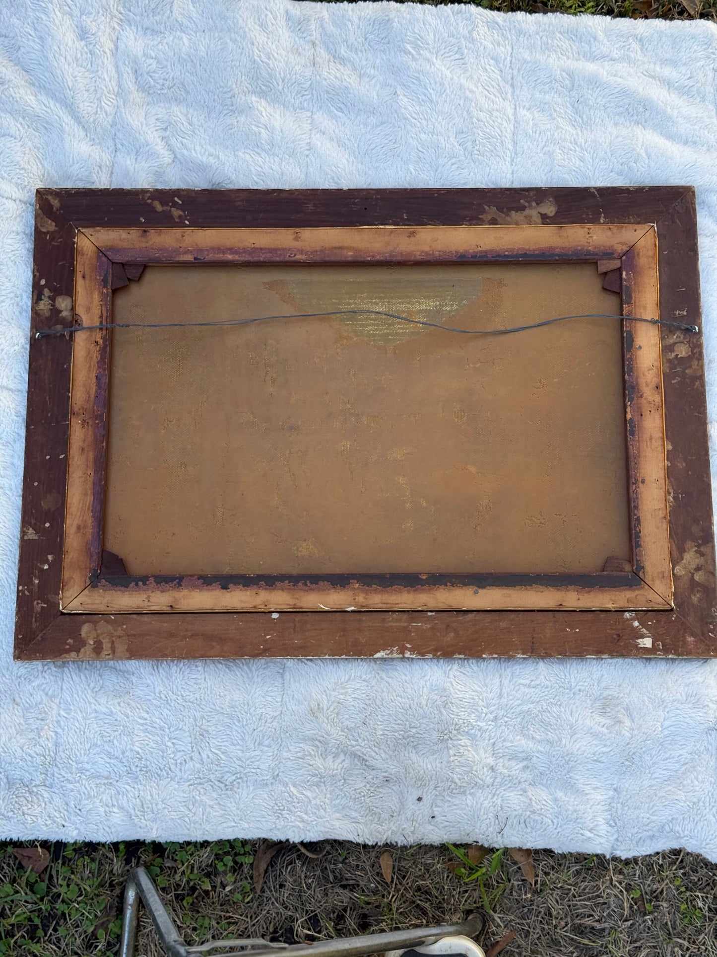 “The Fern Gatherers” – 19th-Century British School Oil Painting by J. Morris (Large Victorian Landscape)