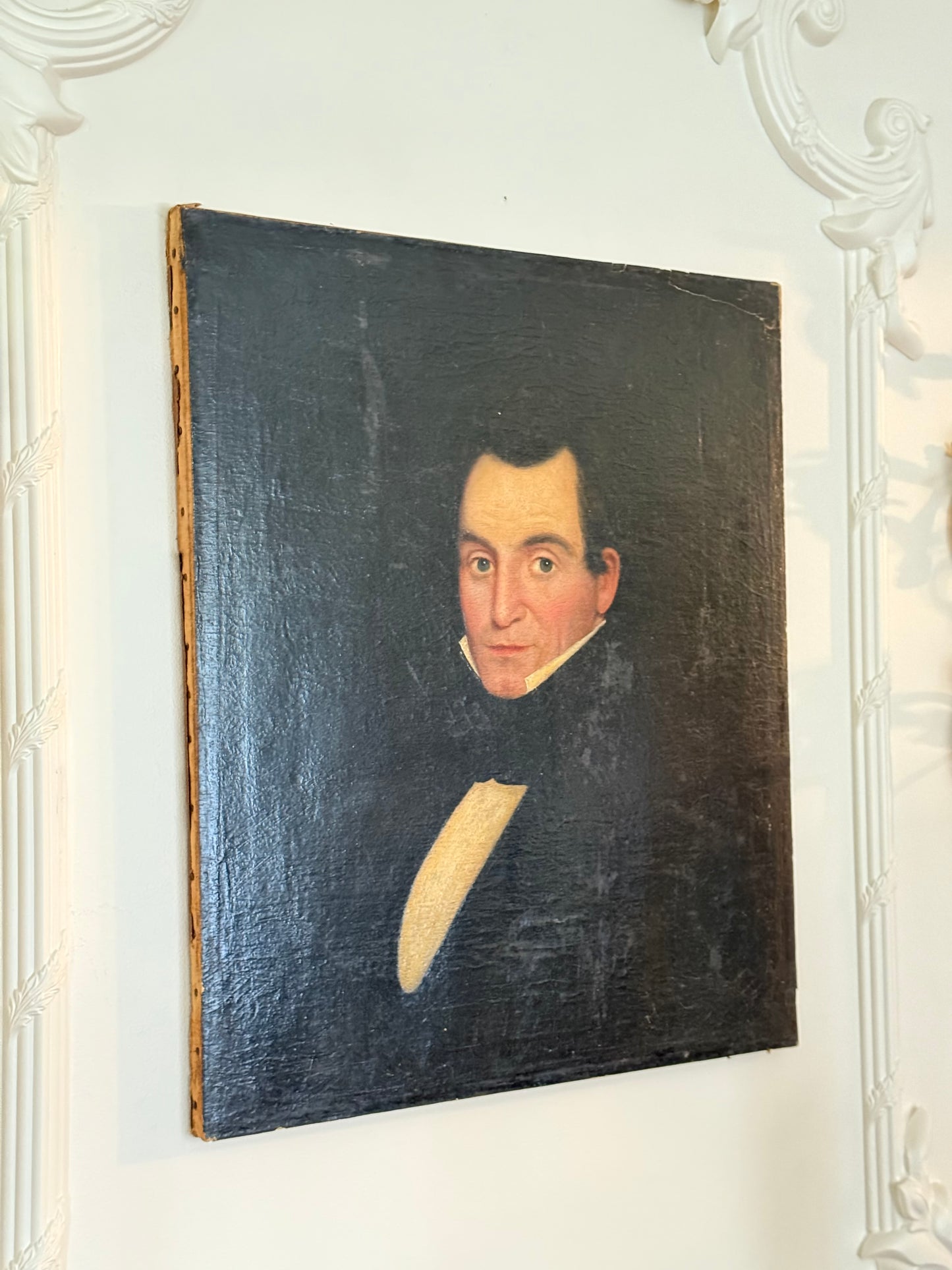 Early 19th Century New England Gentleman Portrait | Oil on Canvas