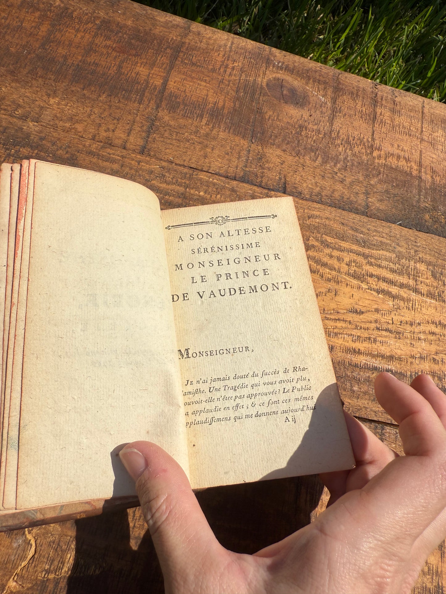 1772 Leather-Bound French Book — Œuvres de Crébillon, Tome II