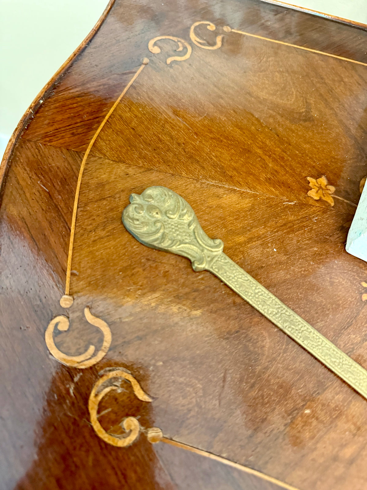 Vintage Renaissance Revival Brass Letter Opener
