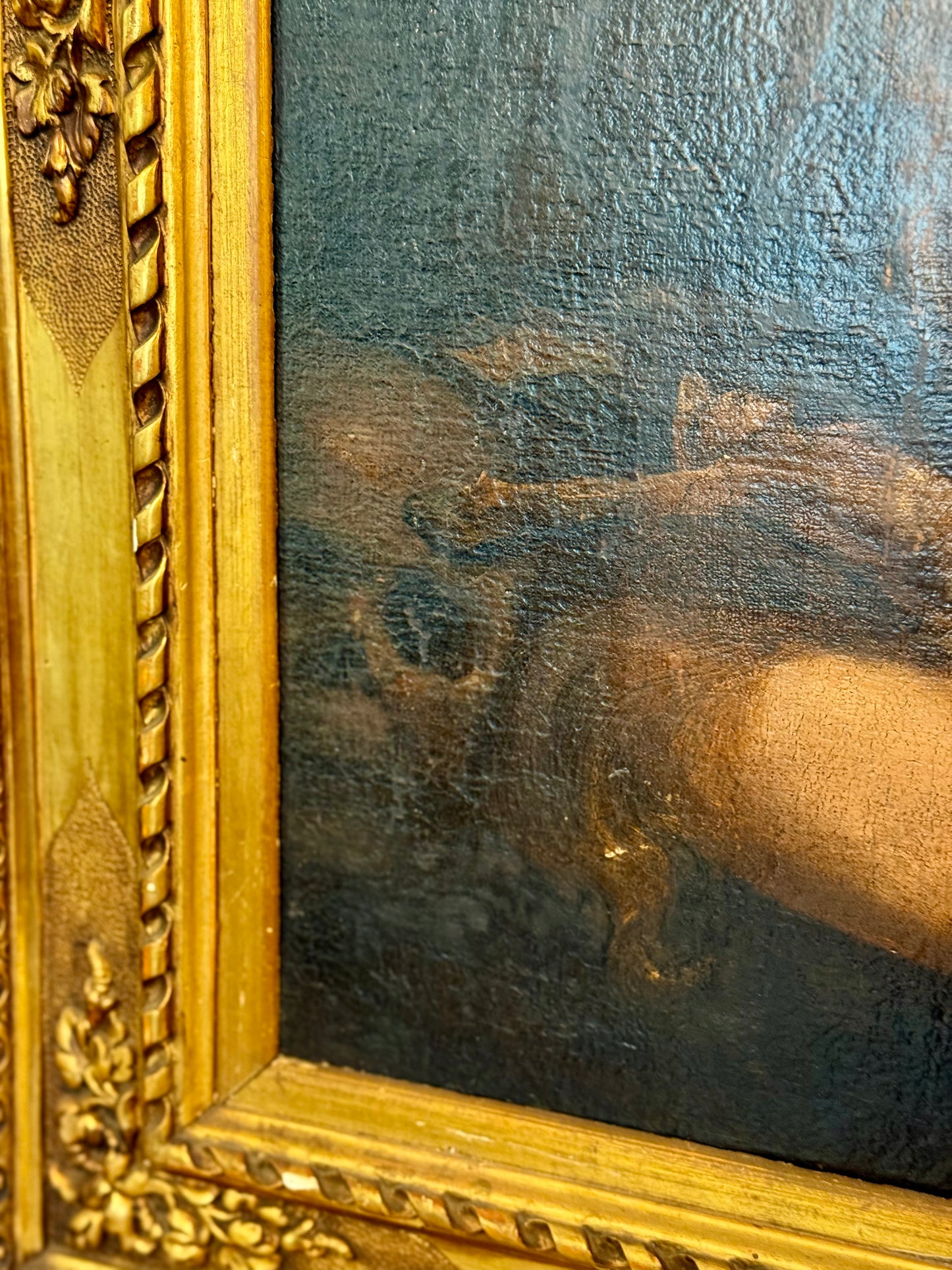 17th Century Italian School Magdalene Oil Painting | Baroque Devotional Portrait
