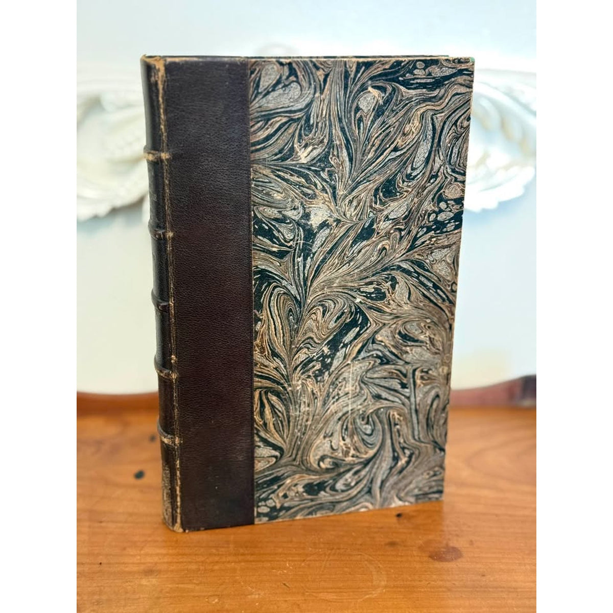 Antique 1898 Comte Mollien Memoirs Napoleon French Leather Bound Book Vol II