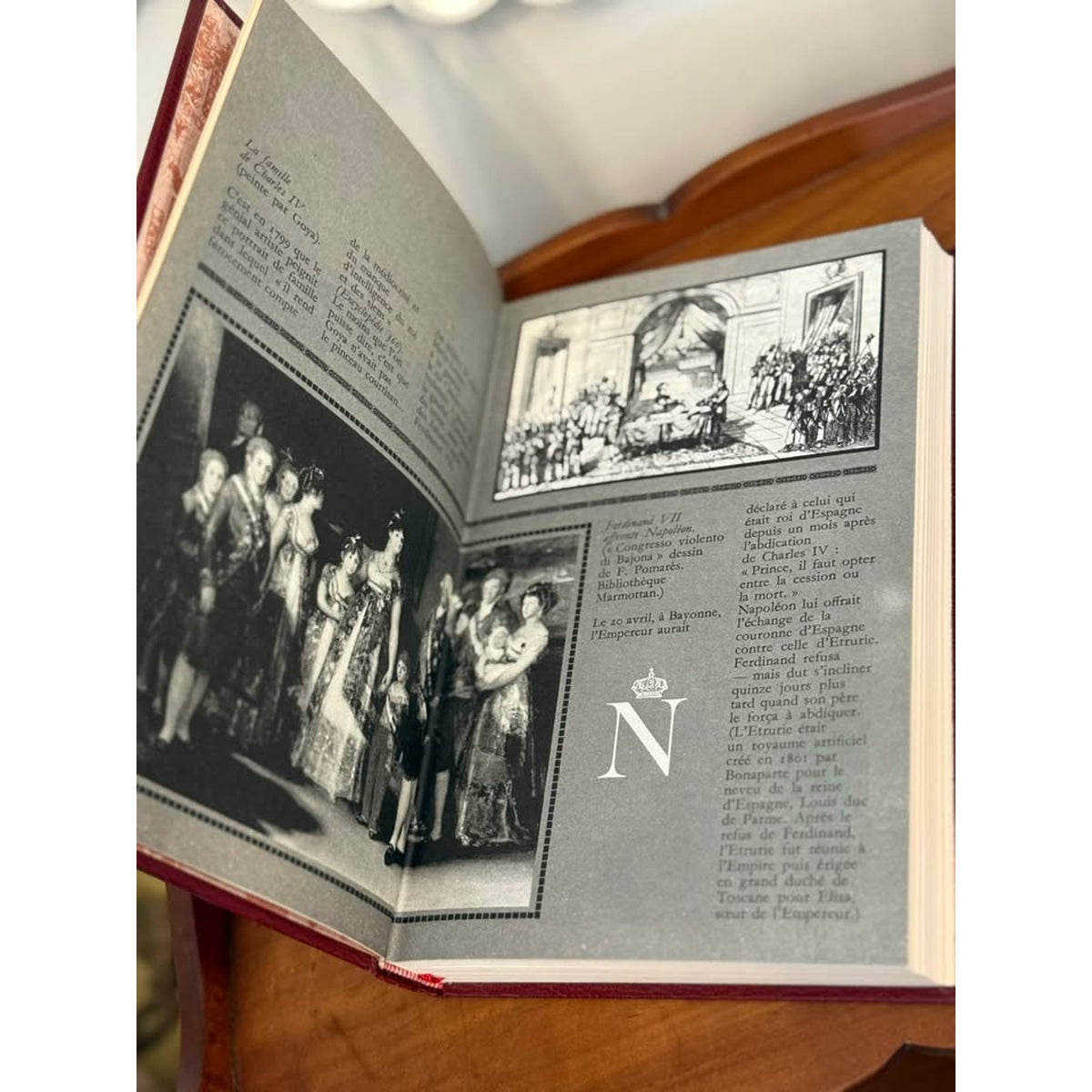 Vintage 1971 Les Lanciers de Jerez Joseph Peyré French Gilt Illustrated Book