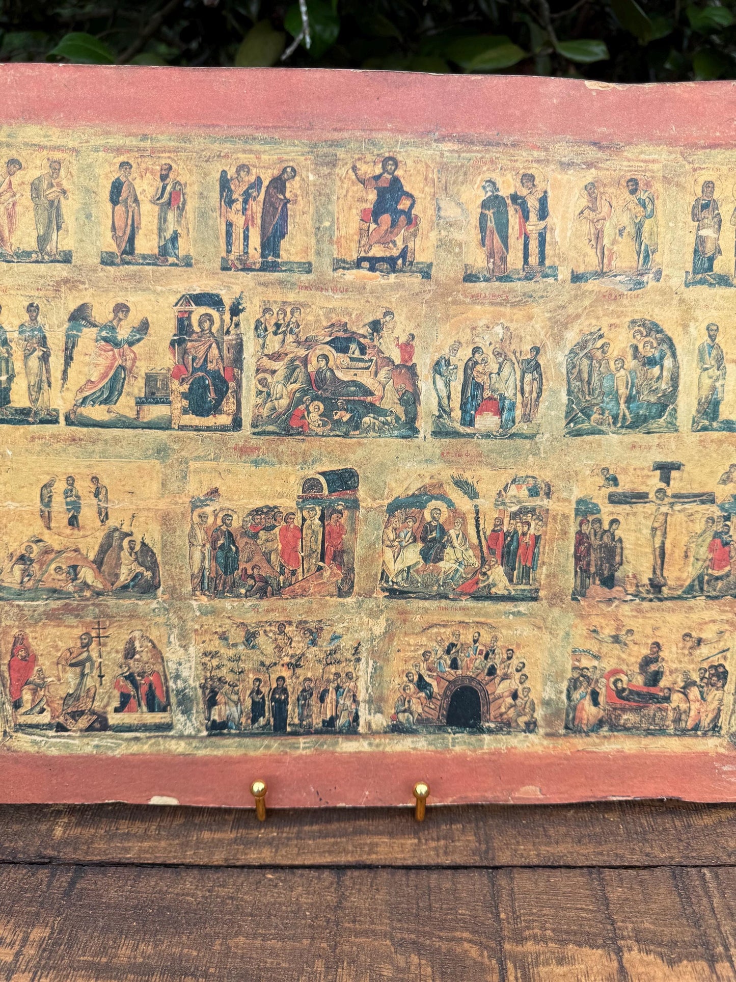 Greek Orthodox Feast Days Icon – Byzantine Dodekaorto Reproduction, 11x15 Religious Panel