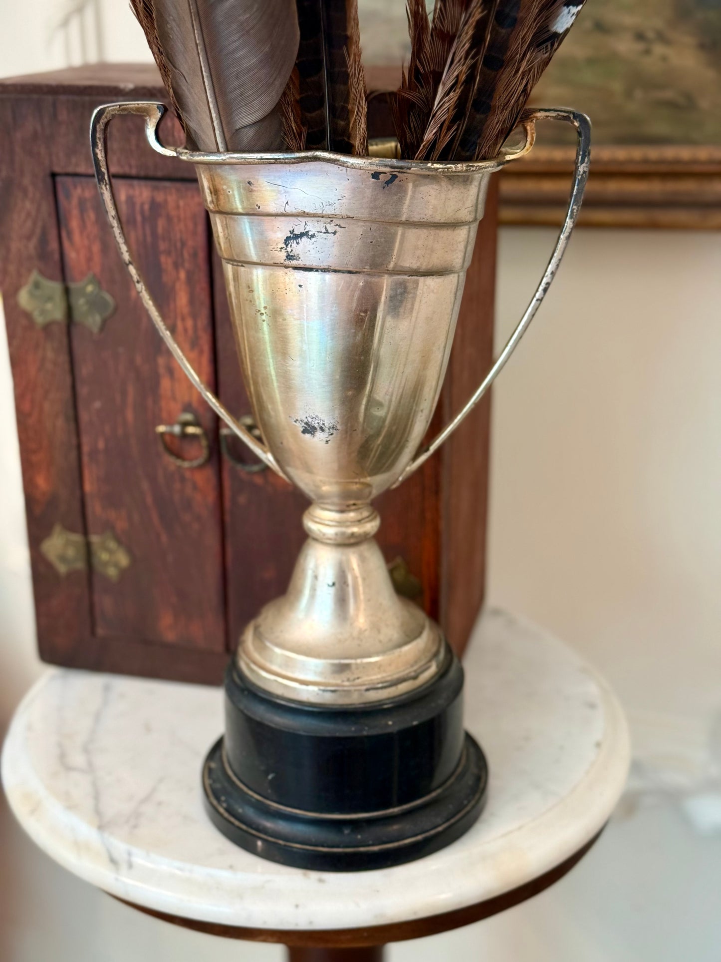 1936 Nebraska State Tournament Trophy Vase | Bill Bloom