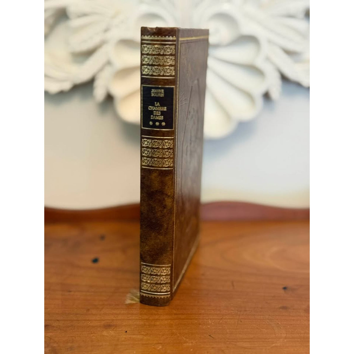 Vintage 1982 Jeanne Bourin La Chambre des Dames French Leather Style Book Vol 3