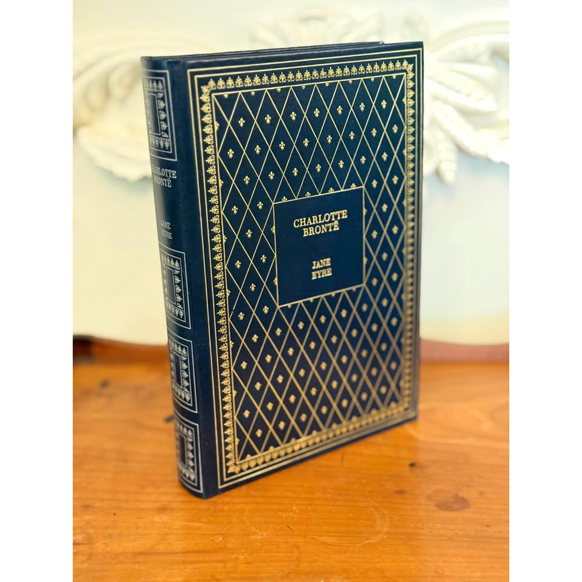 Vintage Jane Eyre Charlotte Brontë French Biblio-Luxe Gilt Hardcover Book
