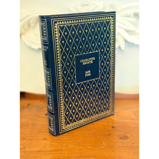 Vintage Jane Eyre Charlotte Brontë French Biblio-Luxe Gilt Hardcover Book