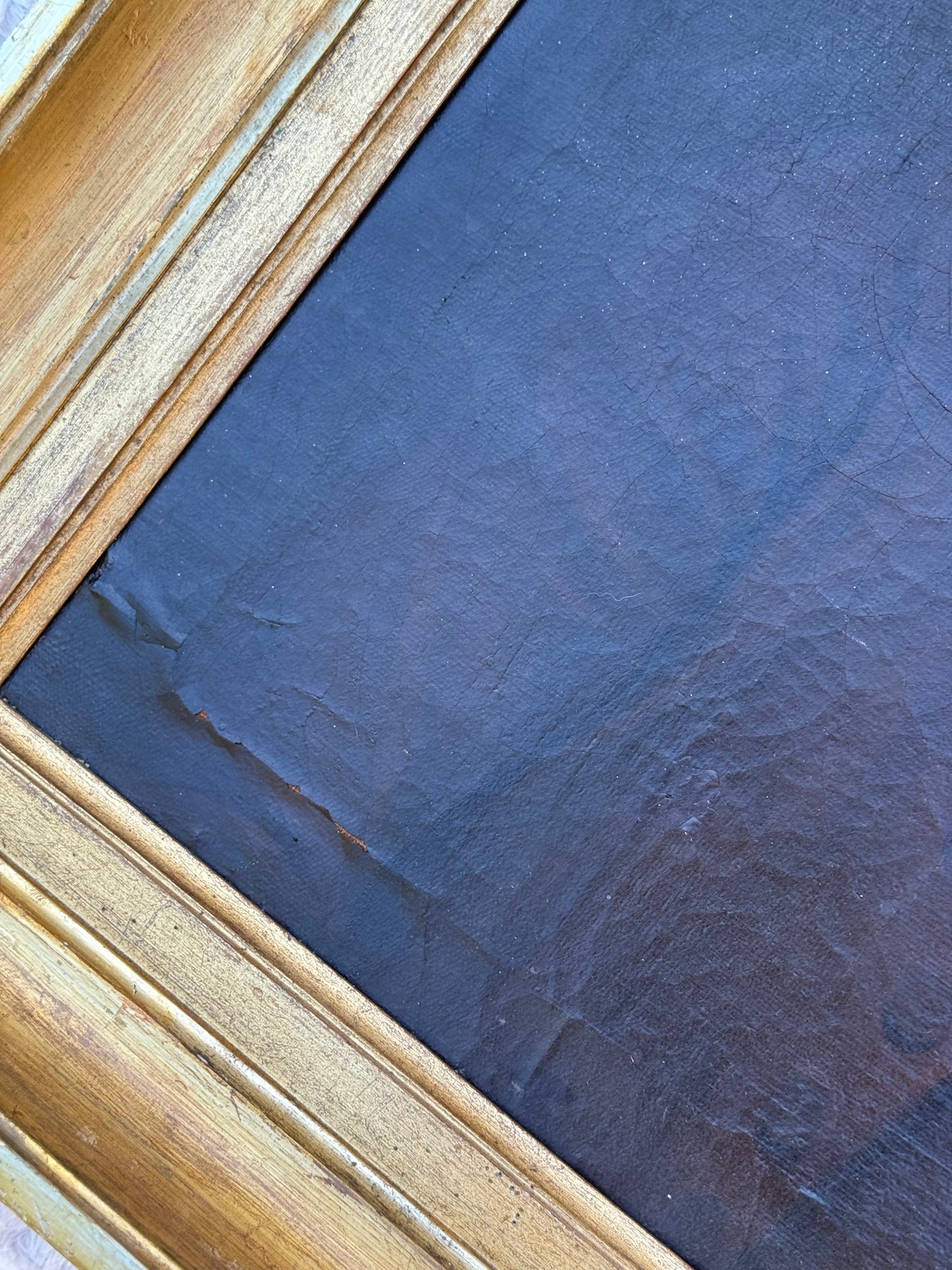 18th-Century Gentleman Portrait in Original Gilt Frame • Circle of Johann Nepomuk della Croce (European Collection Label)