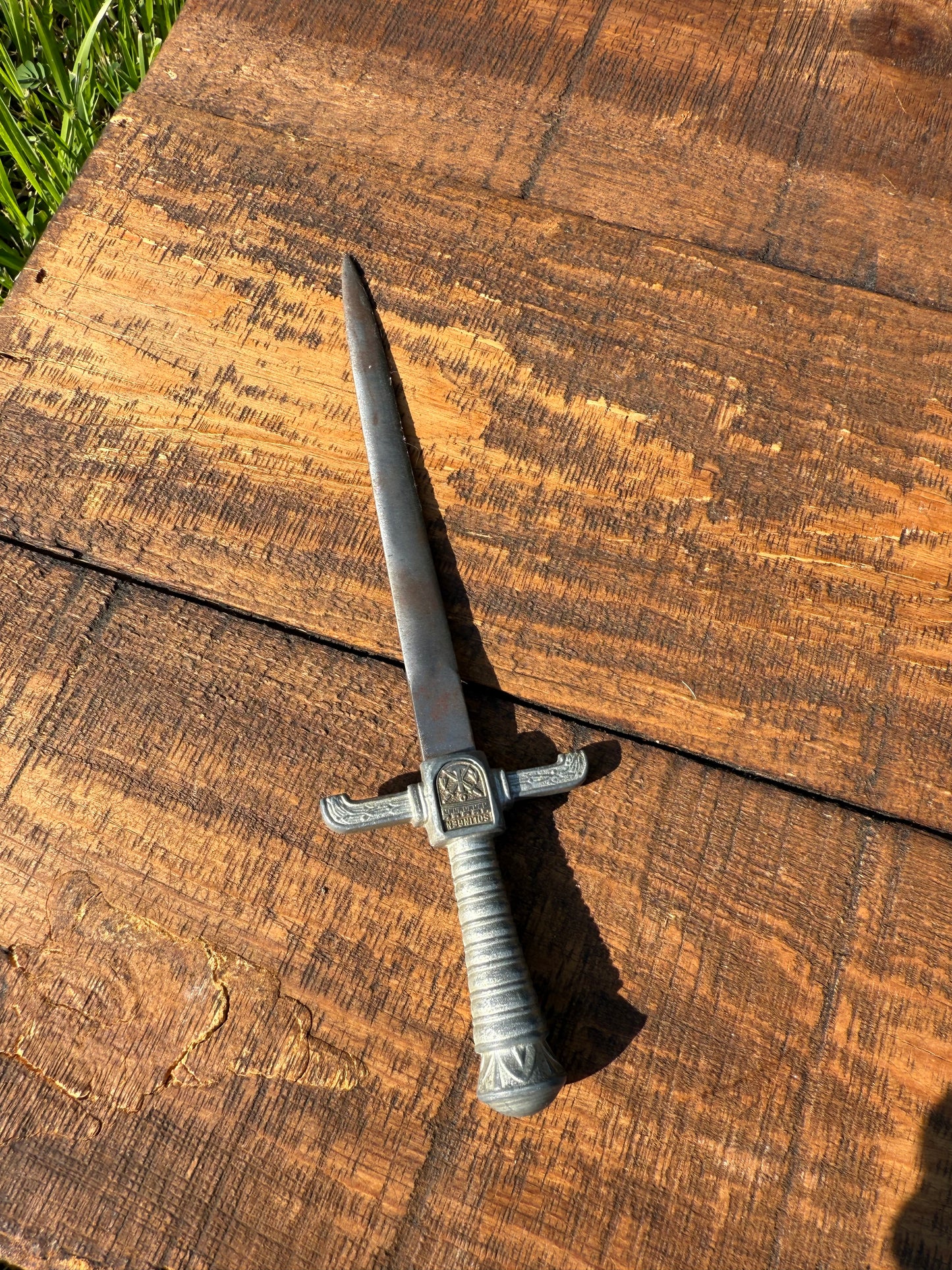 Solingen Steel Letter Opener with Crest Mark, c. 1930s–1940s