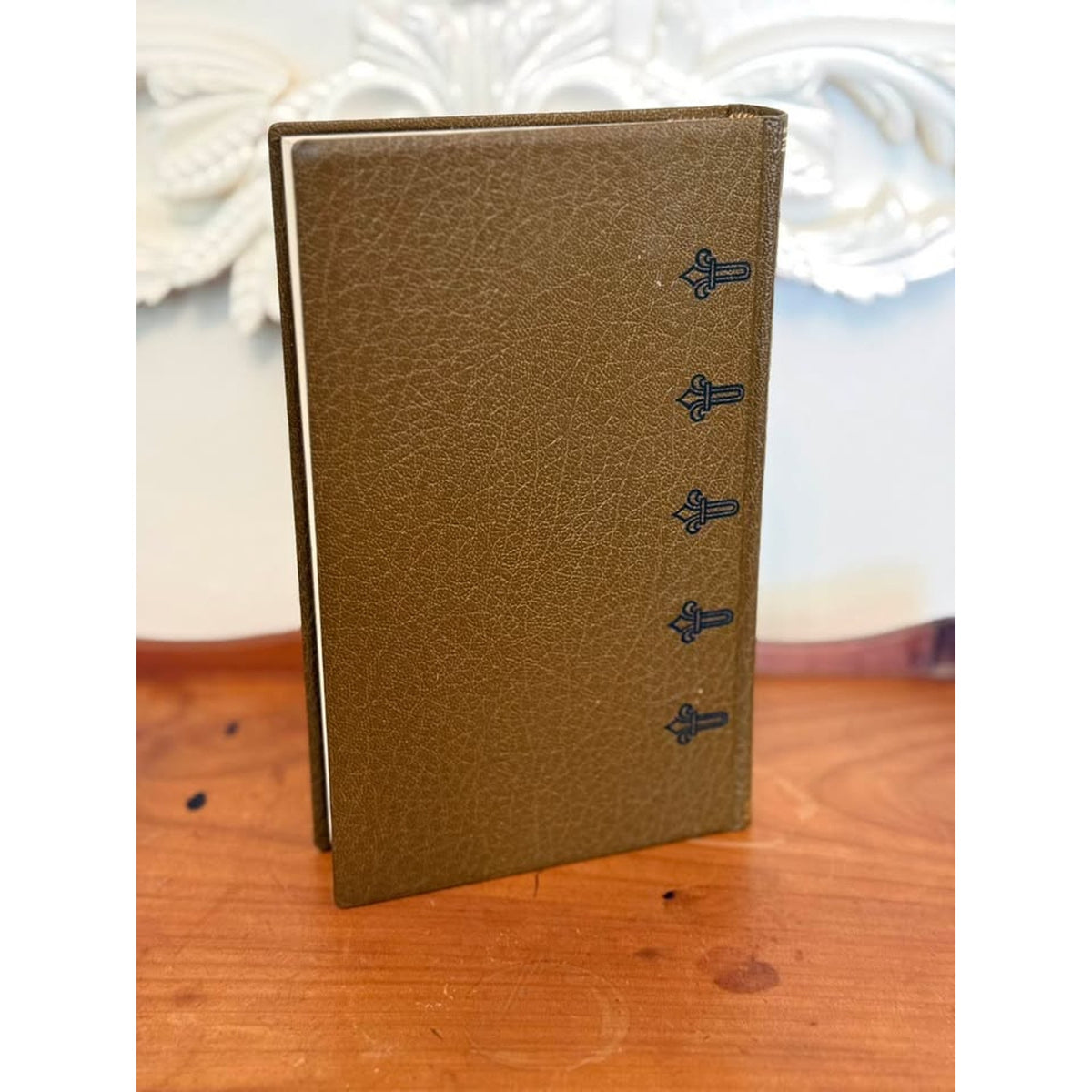 1971 French Hardcover Book, L’Affaire du Courrier de Lyon, Decorative Gilt Binding