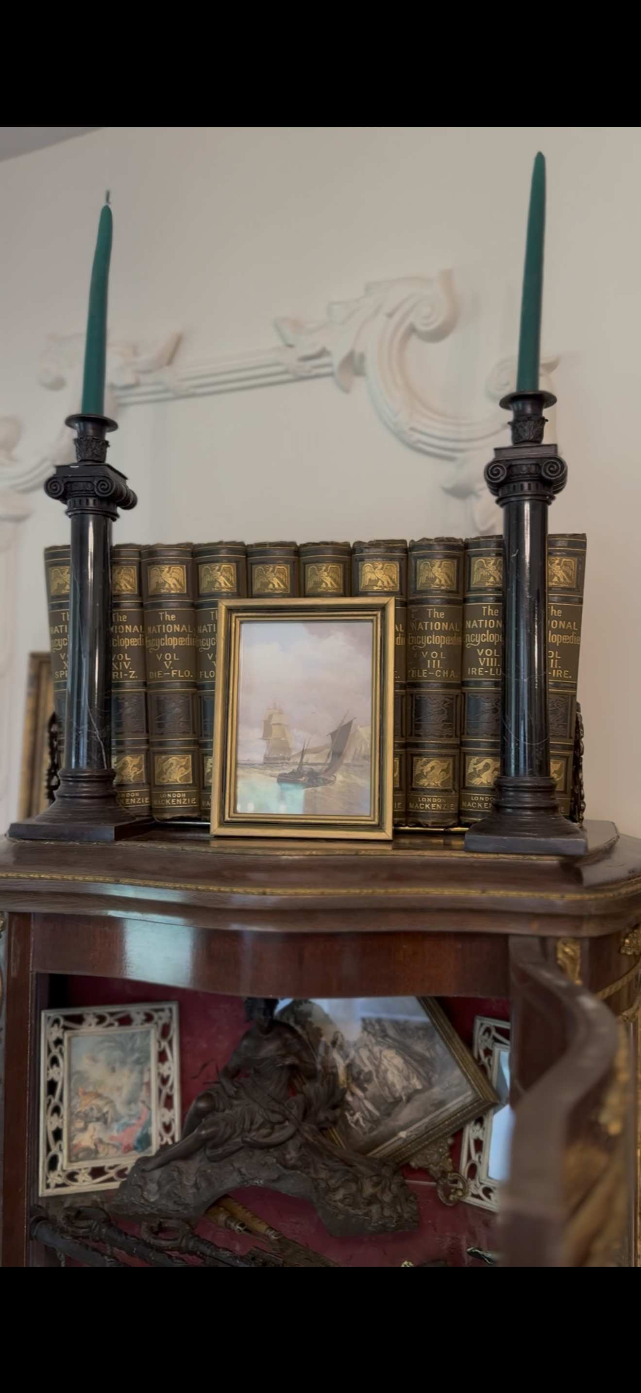 19th Century National Encyclopædia Decorative Book