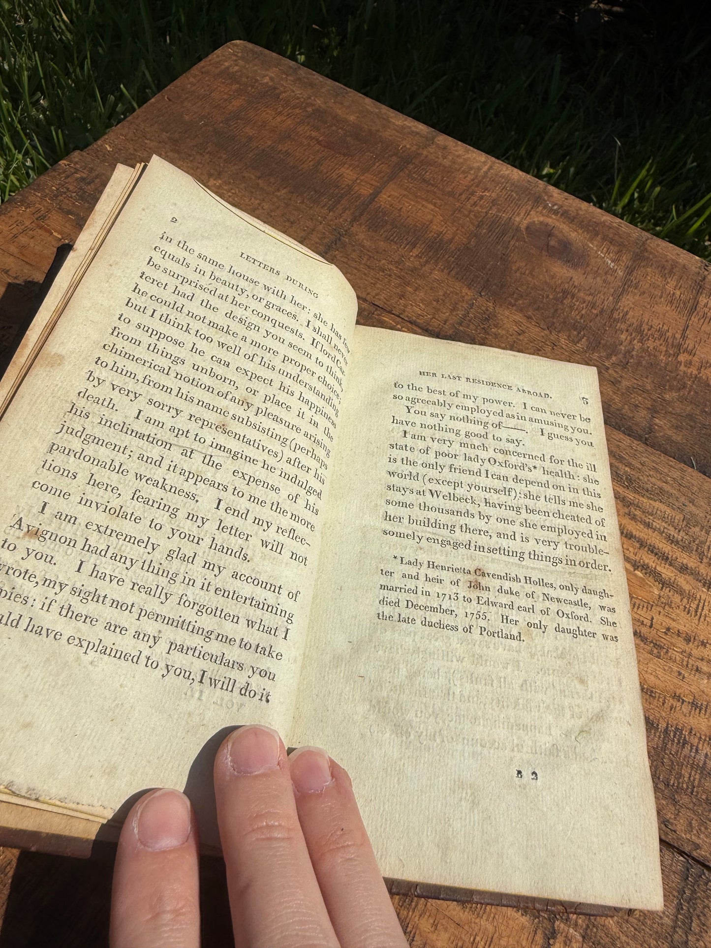 1803 The Works of Lady Mary Wortley Montagu, Volume IV – Leather Bound, Early 19th Century