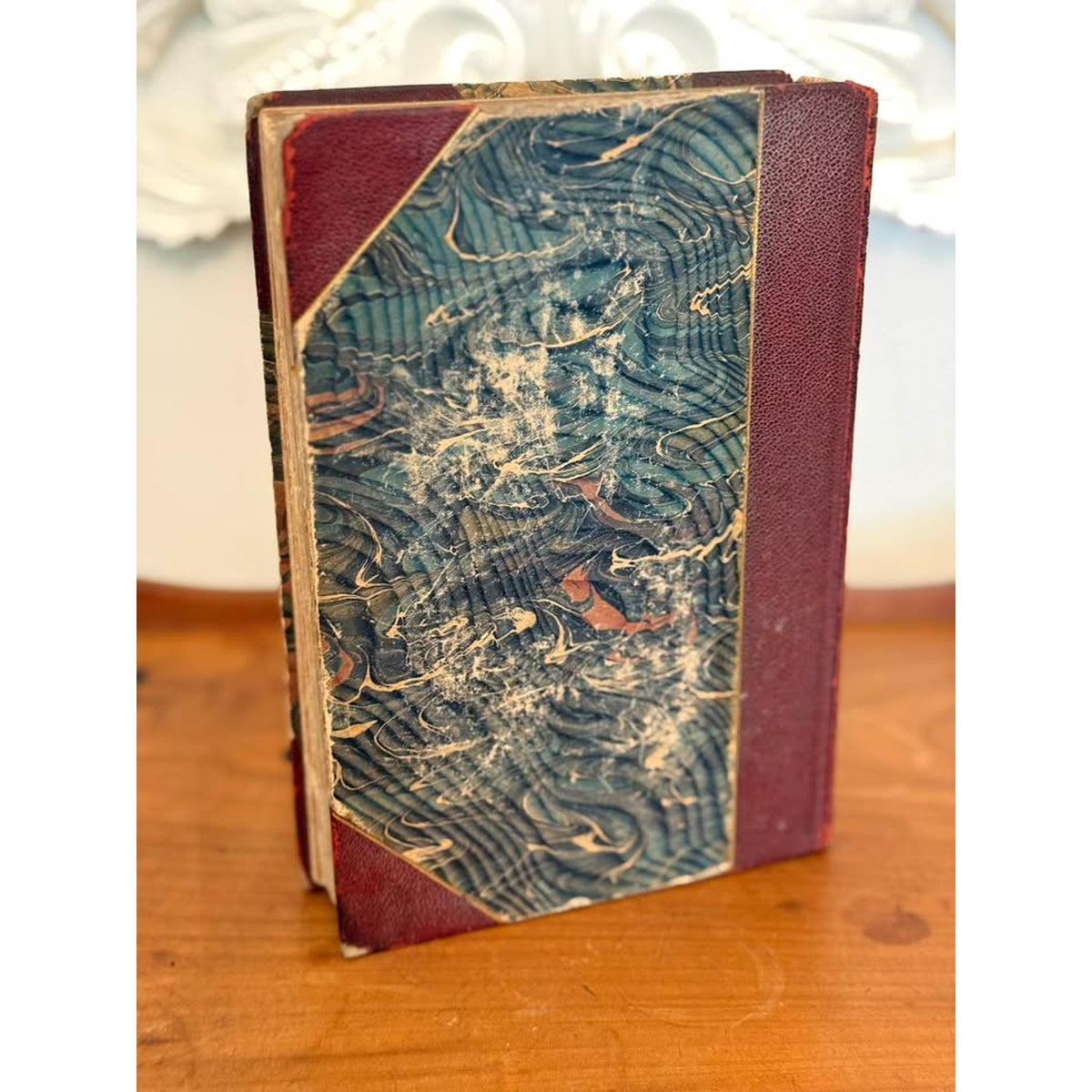 Antique 1899 Louisa of Prussia L. Mühlbach Leather Bound Historical Novel