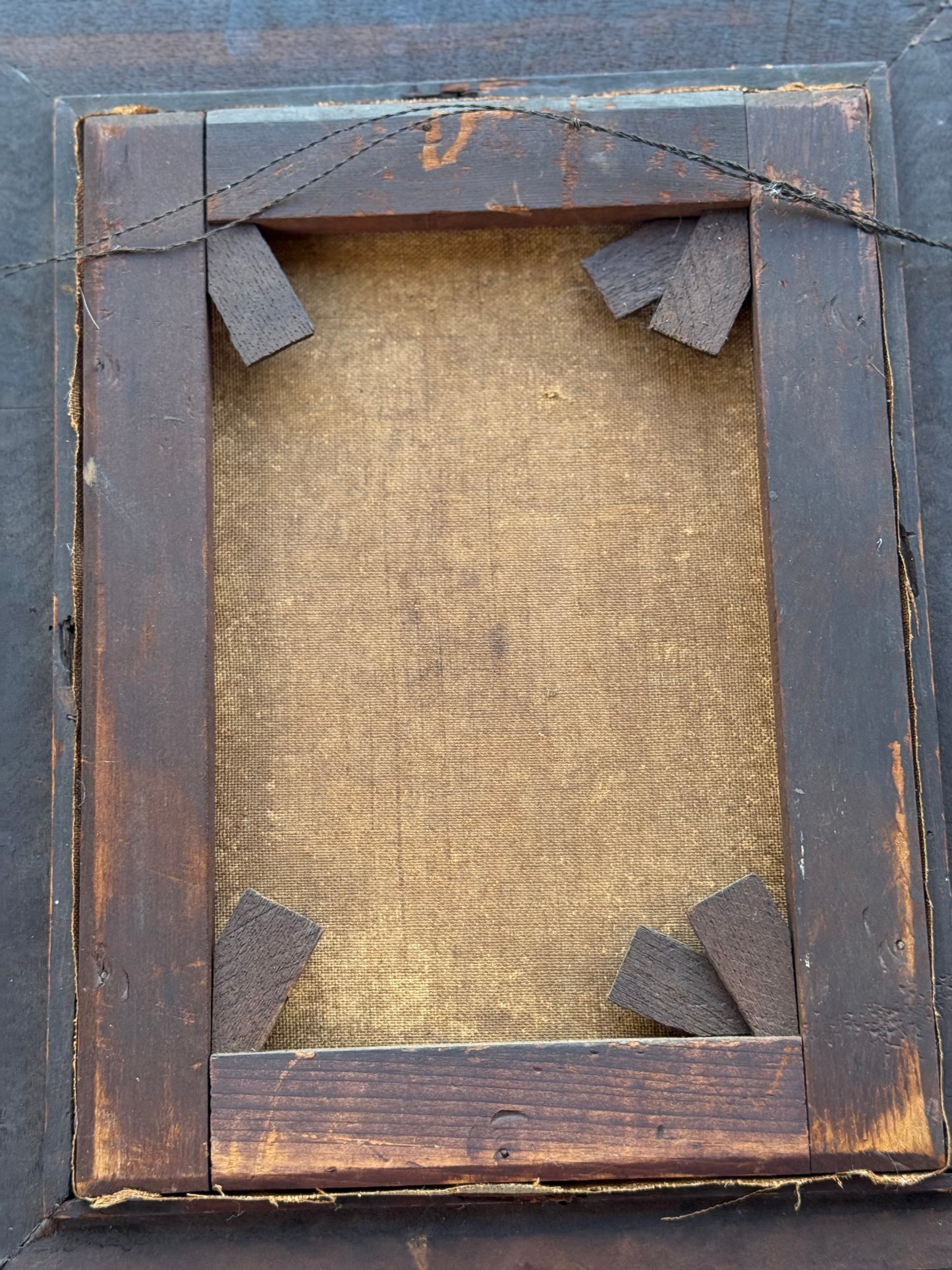 Antique 19th-C Still Life Oil Painting | Lobster, Lemons & Stein | 9x12 in Original Walnut Frame