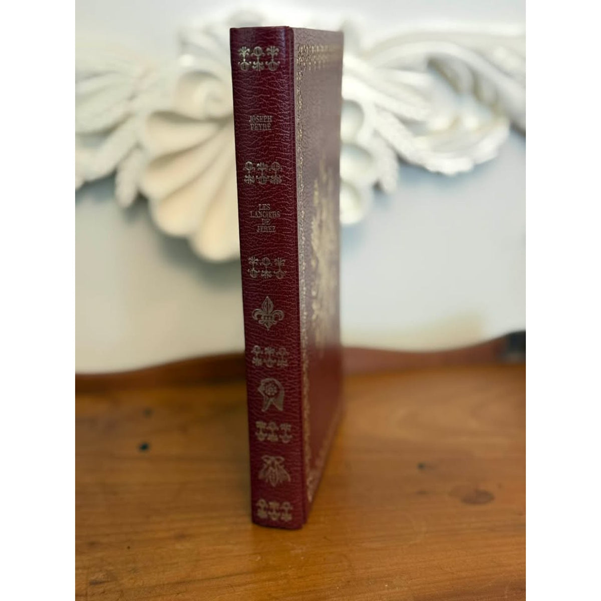 Vintage 1971 Les Lanciers de Jerez Joseph Peyré French Gilt Illustrated Book