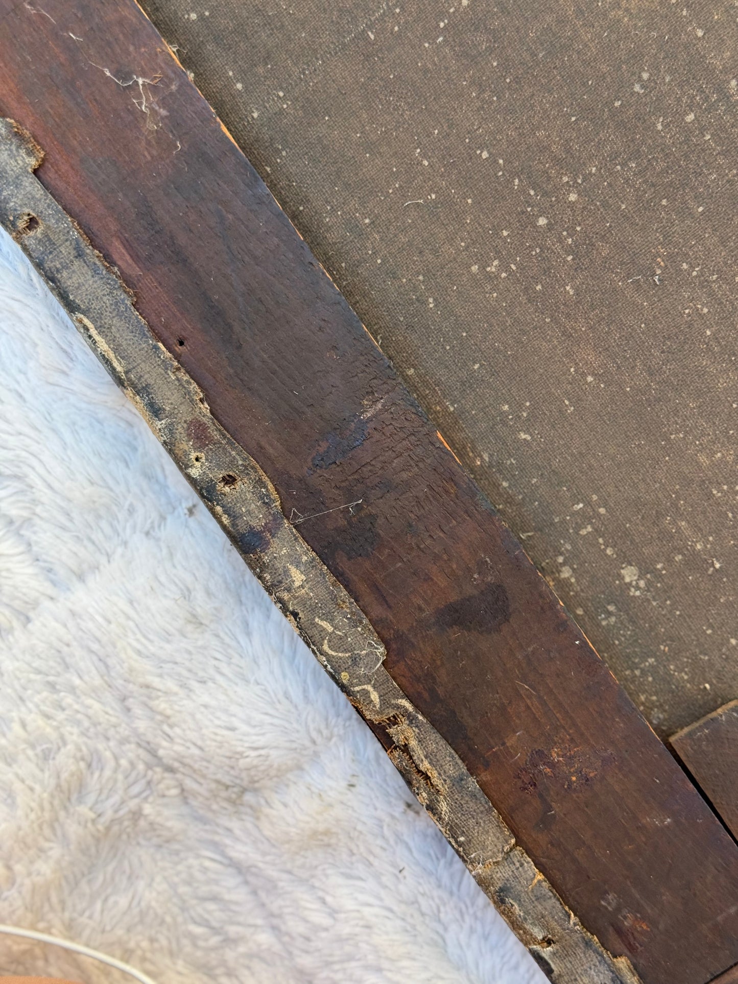 Antique 19th-Century Coastal Seascape Oil Painting by William H. Rumble | 20x30 Original Maritime Landscape