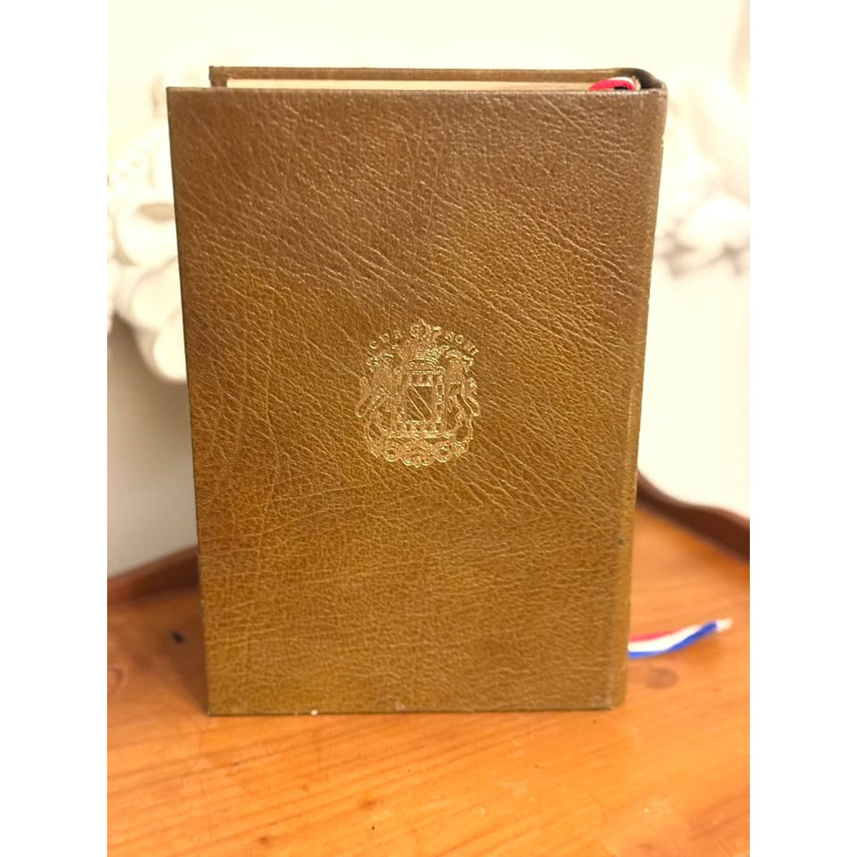 Signed Lafayette in America Louis Gottschalk 1976 Bicentennial Leather First Edition