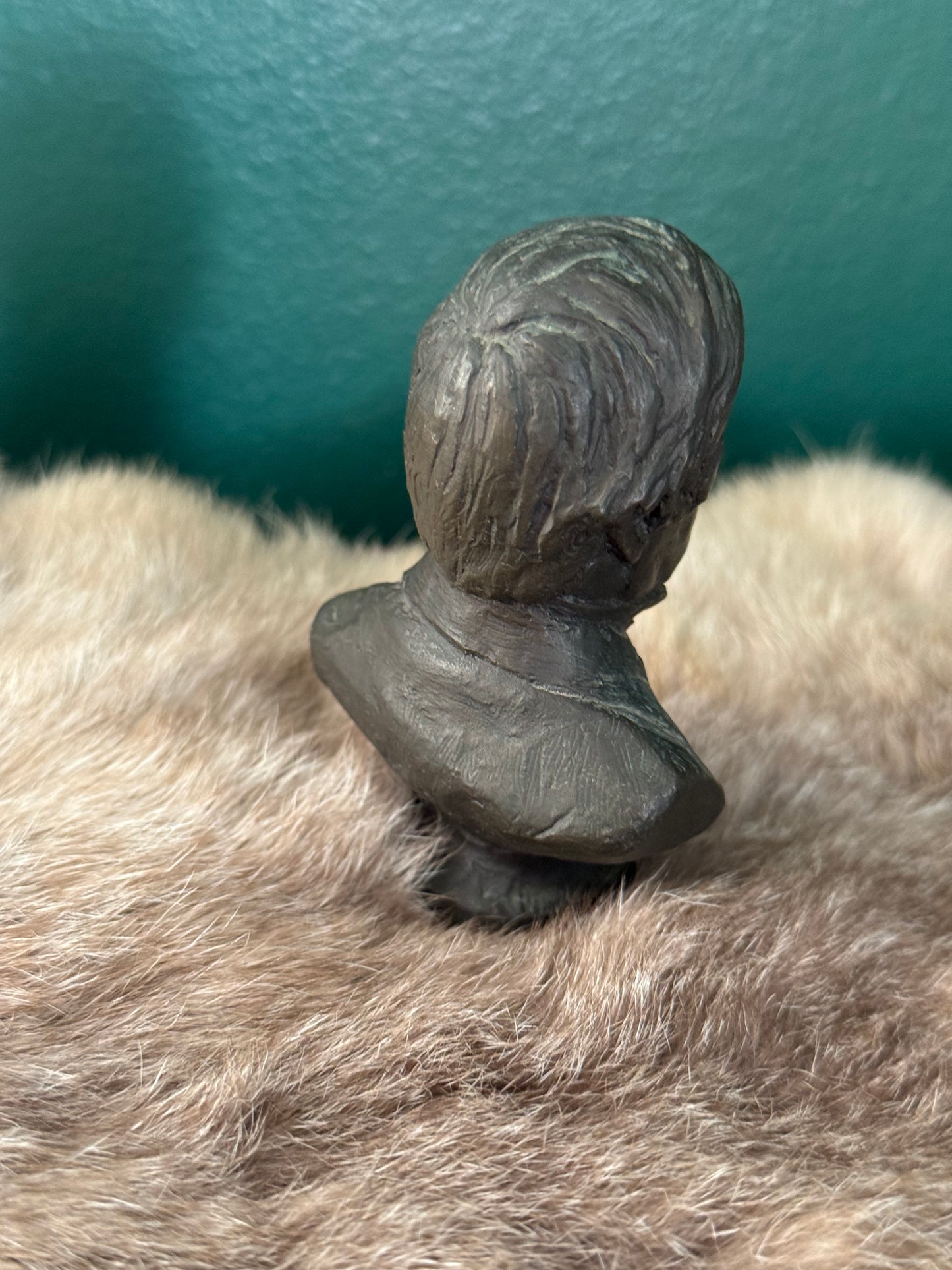 Franklin Mint Cast Bronze Bust of President