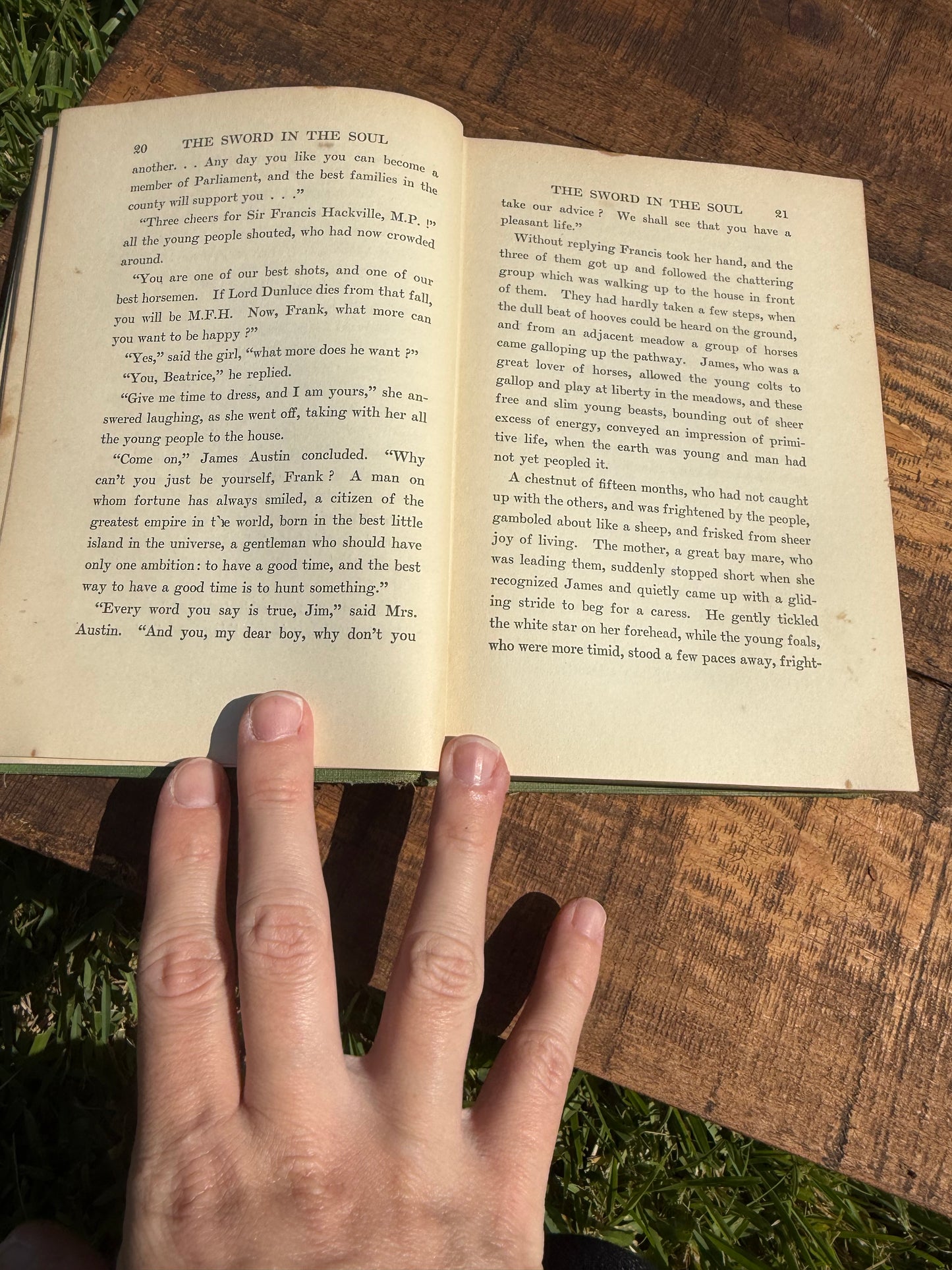 The Sword in the Soul by Roger Chauviré – First Edition, 1929, Longmans Green & Co.