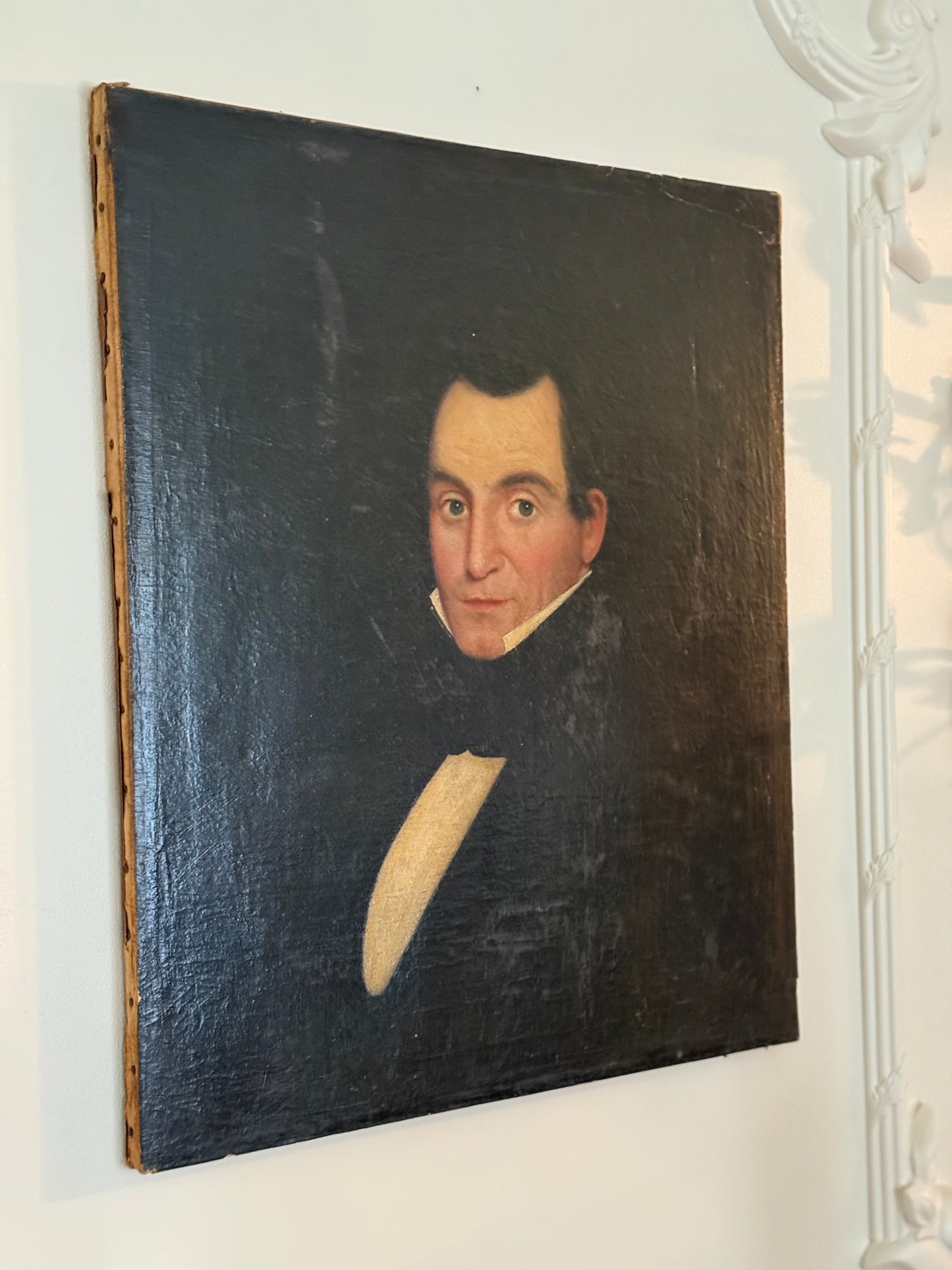Early 19th Century New England Gentleman Portrait | Oil on Canvas