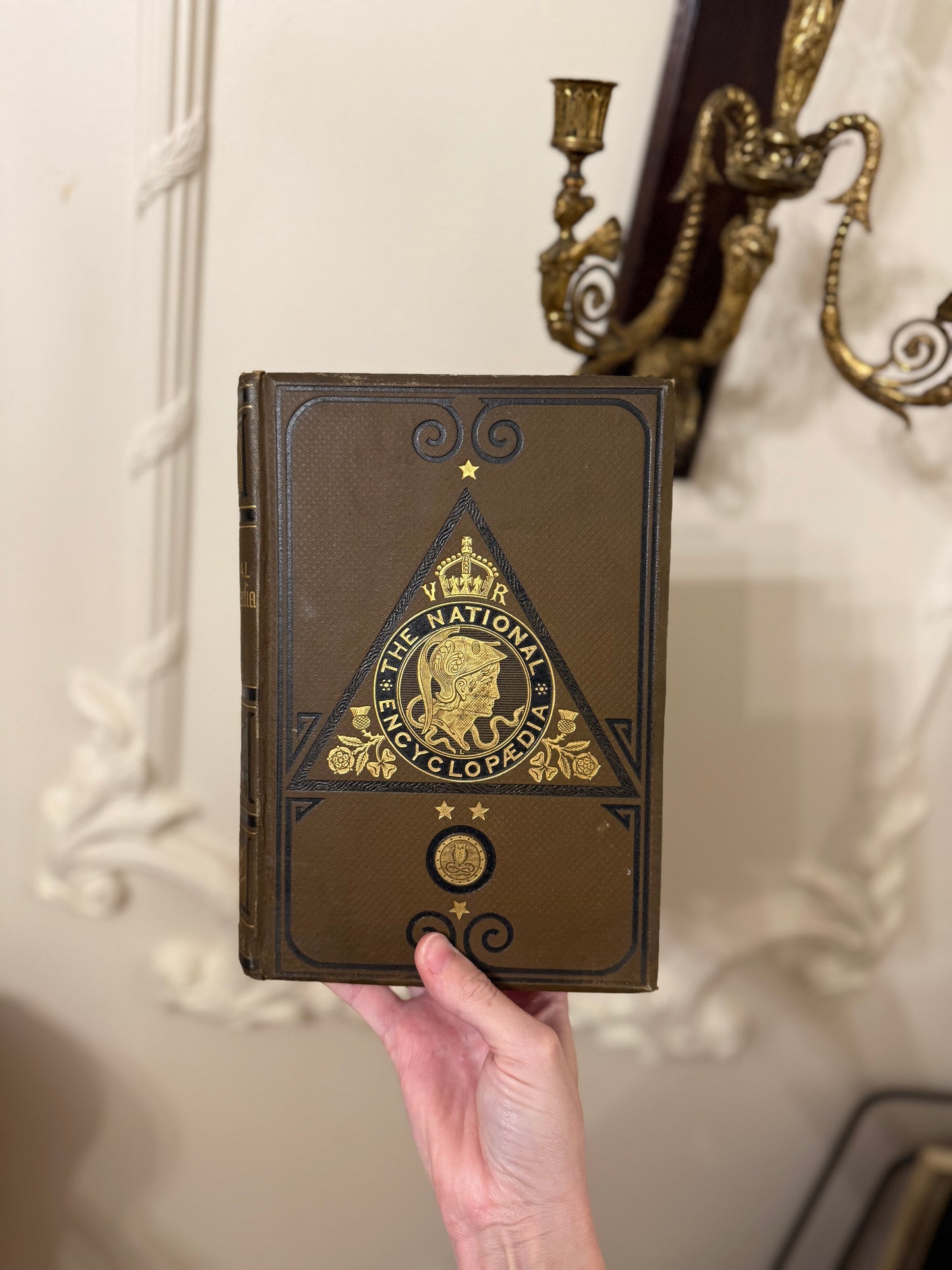 19th Century National Encyclopædia Decorative Book