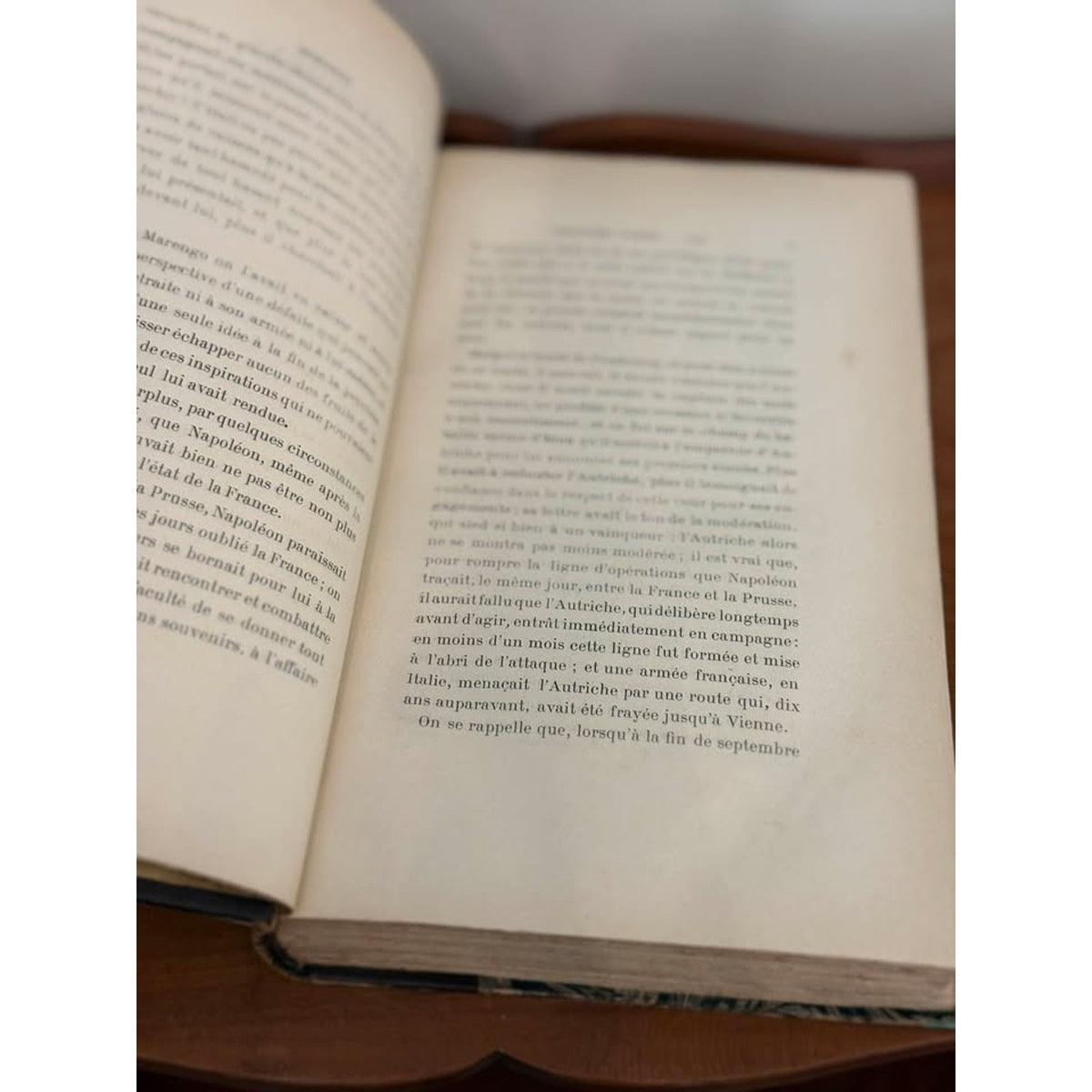 Antique 1898 Comte Mollien Memoirs Napoleon French Leather Bound Book Vol II