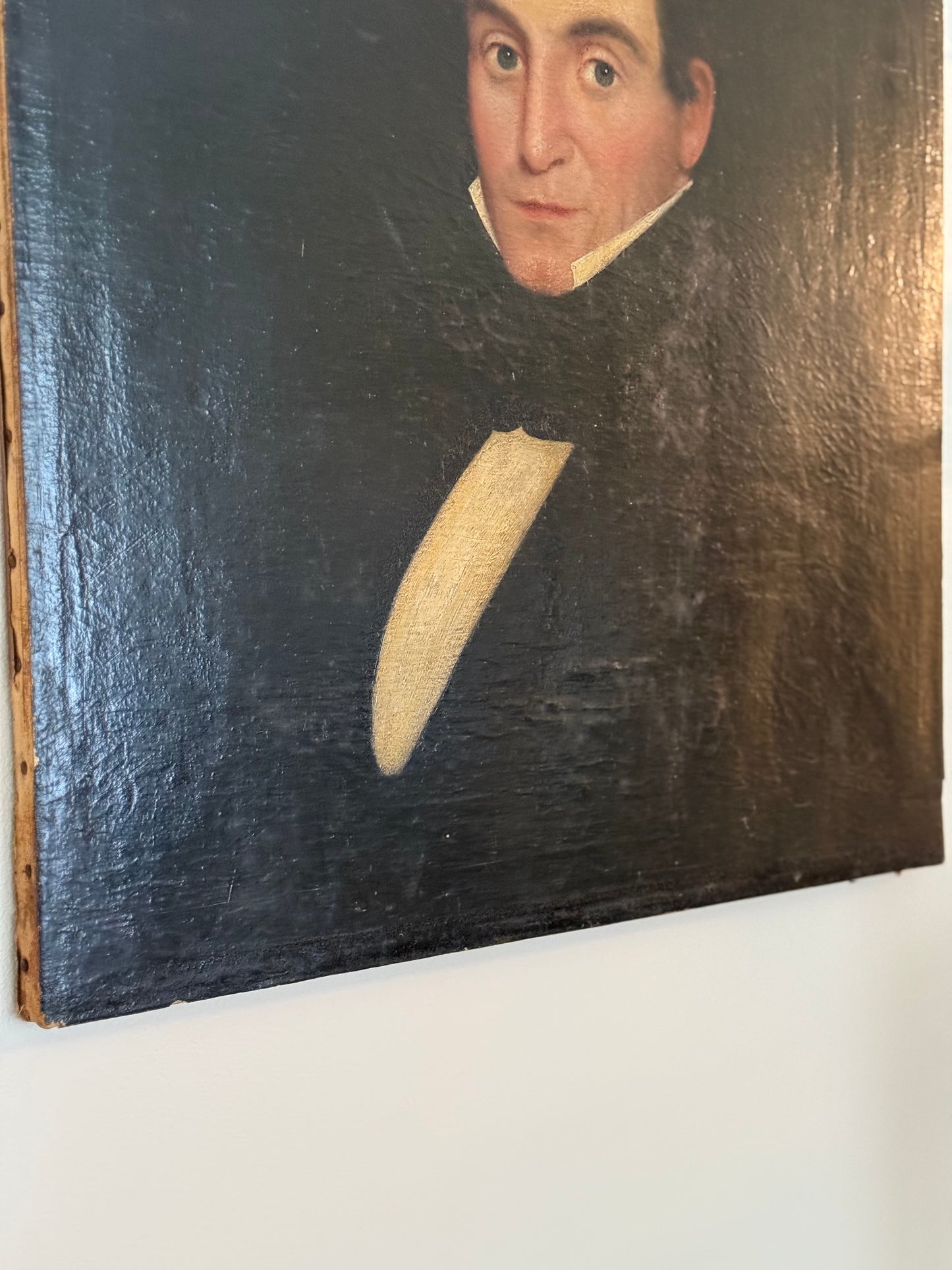 Early 19th Century New England Gentleman Portrait | Oil on Canvas