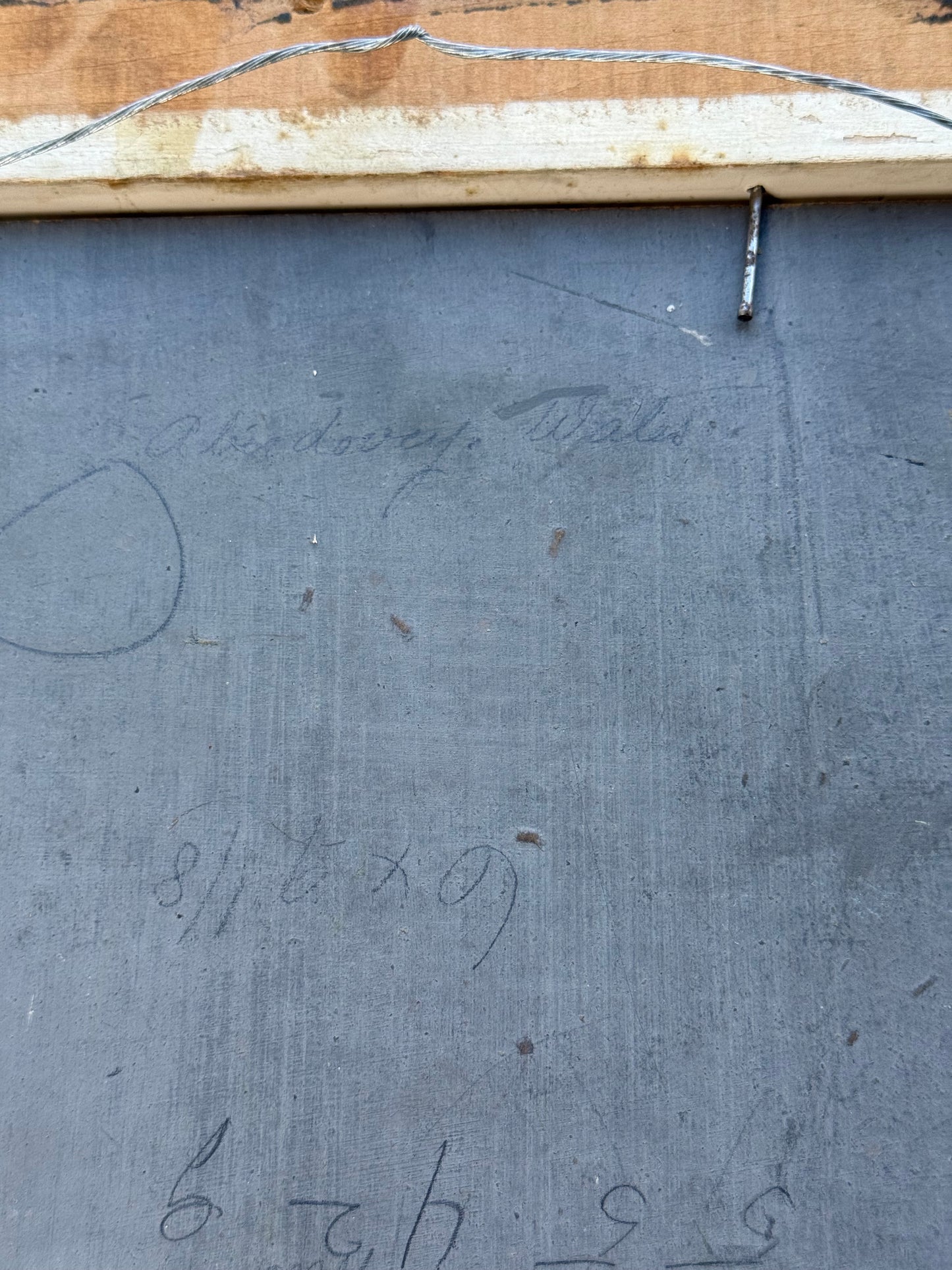 Aberdovey, Wales – Early 20th-Century Coastal Landscape
Oil on Academy Board, c. 1900–1920 | Gilt Frame | 6″ × 9.5″ (Art) | 9.5″ × 13″ (Frame)