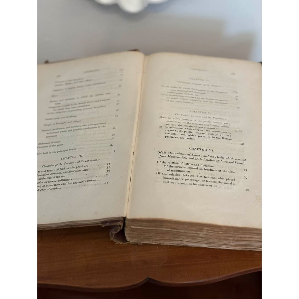 1826 Antique English Law Book, George Spence, Origin of European Laws, John Murray