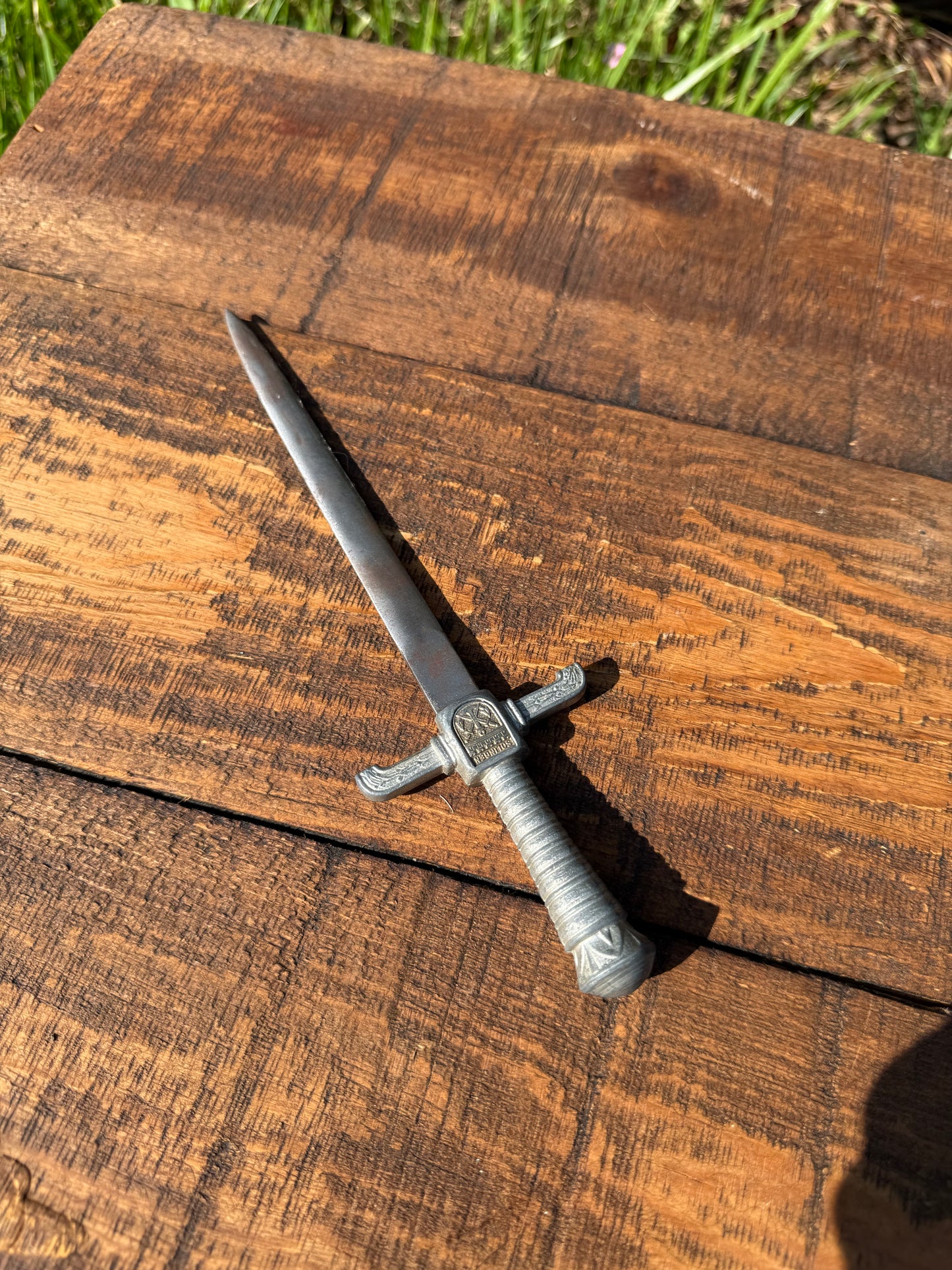 Solingen Steel Letter Opener with Crest Mark, c. 1930s–1940s