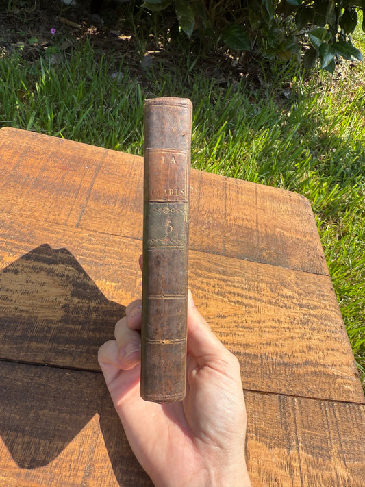 1806 Spanish Edition — Clara Harlowe (Clarissa) by Samuel Richardson, Vol. V