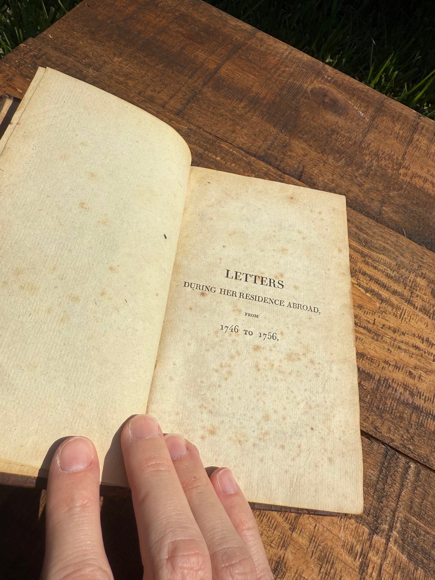 1803 The Works of Lady Mary Wortley Montagu, Volume IV – Leather Bound, Early 19th Century
