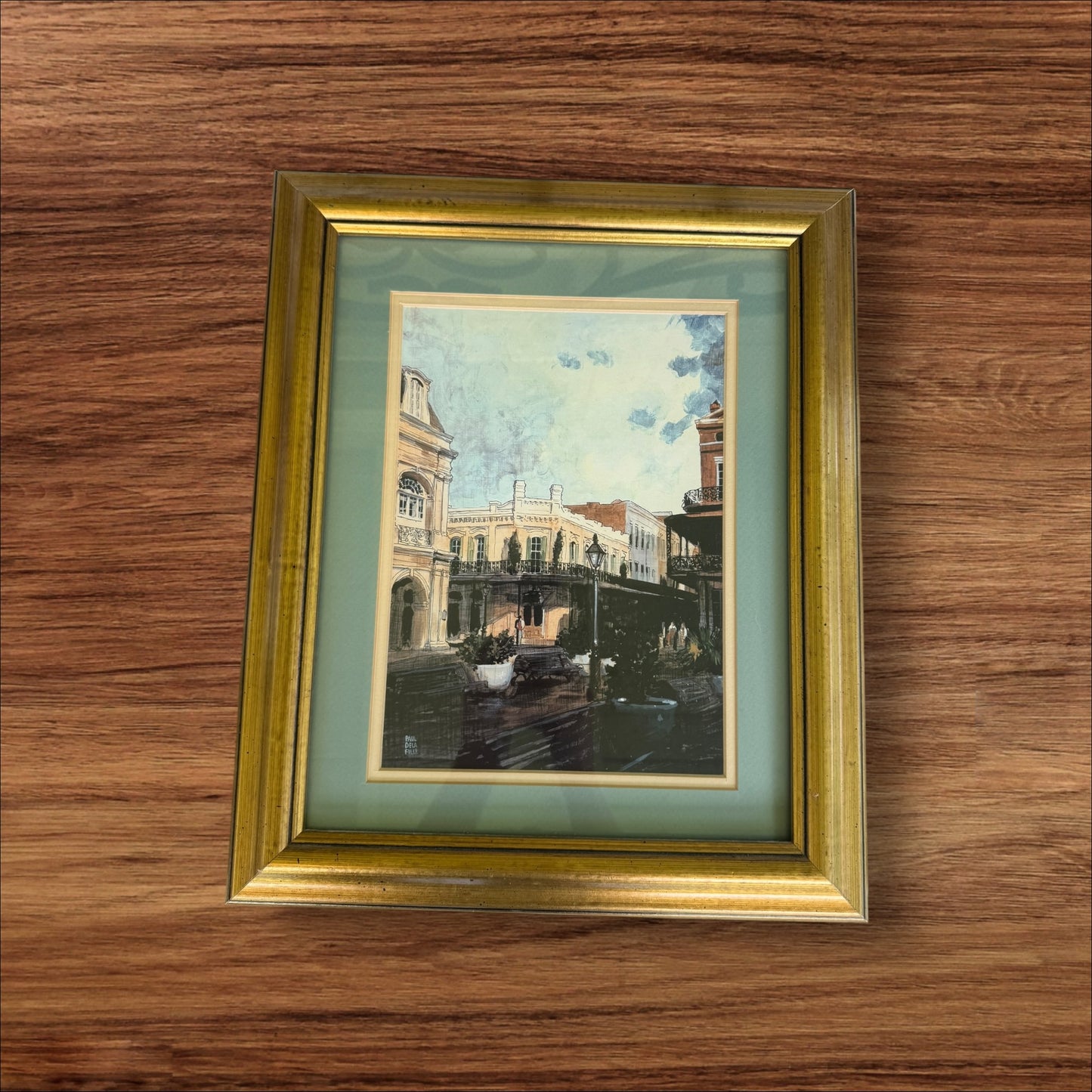 Paul Dela Fille New Orleans French Quarter Scene
