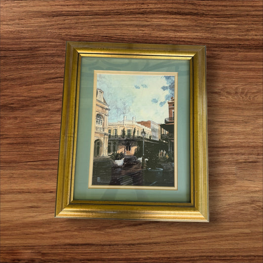 Paul Dela Fille New Orleans French Quarter Scene