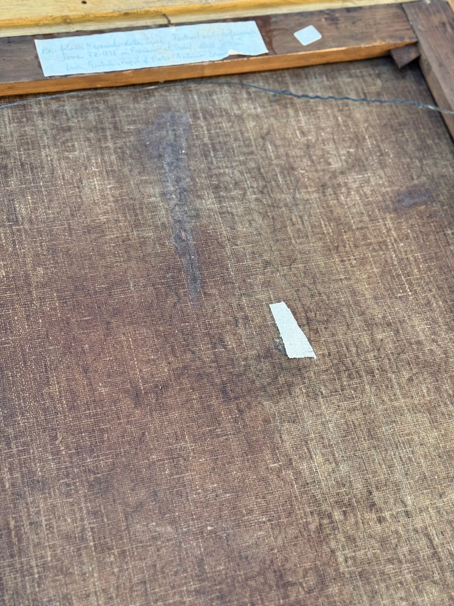 18th-Century Gentleman Portrait in Original Gilt Frame • Circle of Johann Nepomuk della Croce (European Collection Label)