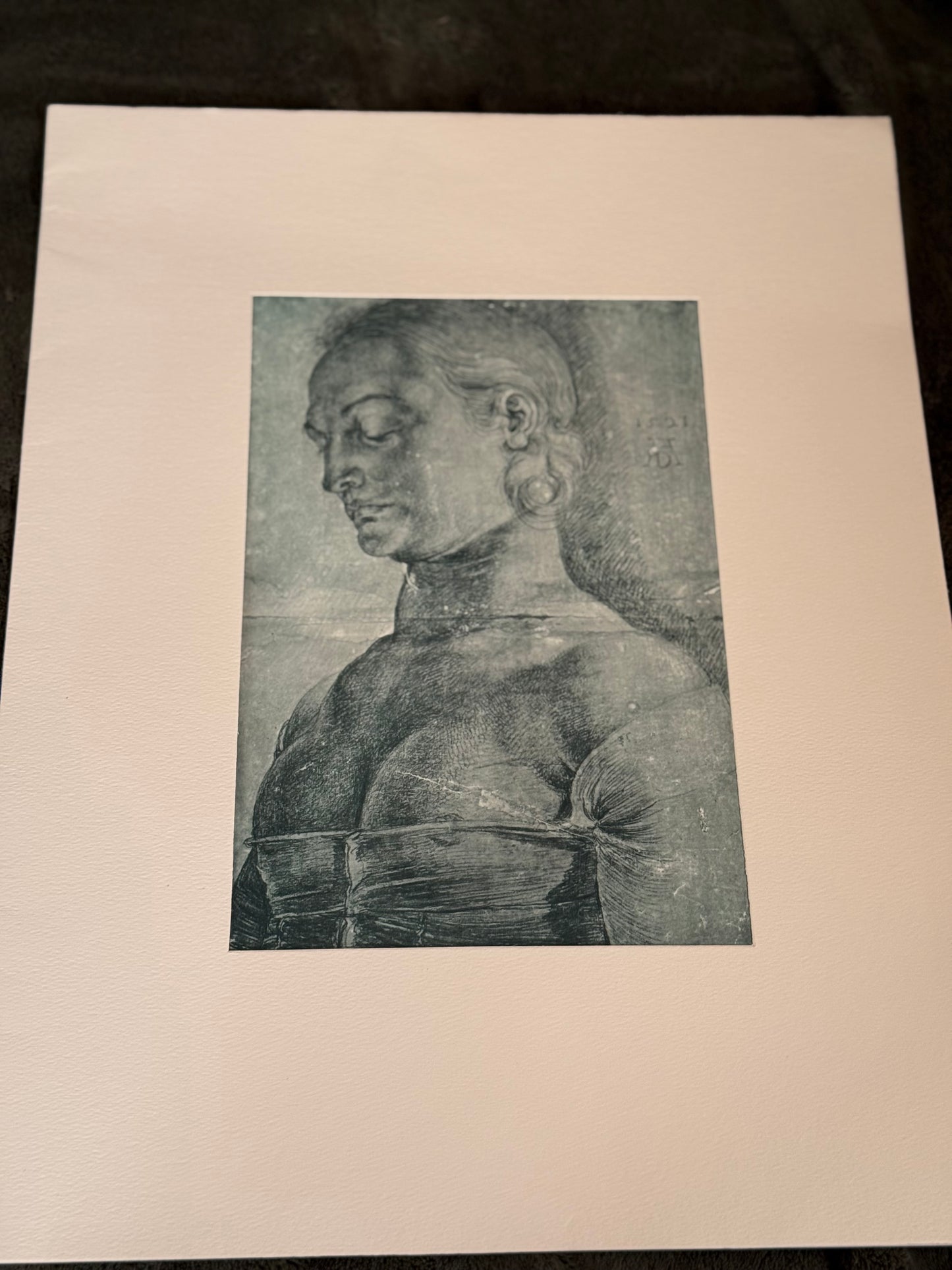 Albrecht Dürer – Study for St. Apollonia | 20th Century Authorized Museum Print | After the Original, Berlin Collections