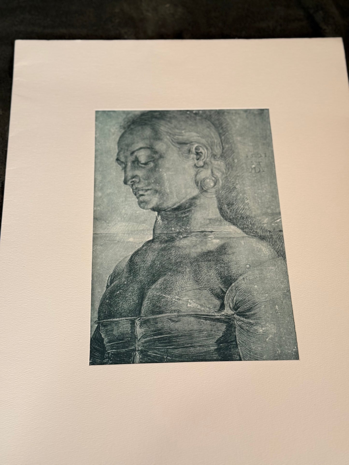 Albrecht Dürer – Study for St. Apollonia | 20th Century Authorized Museum Print | After the Original, Berlin Collections