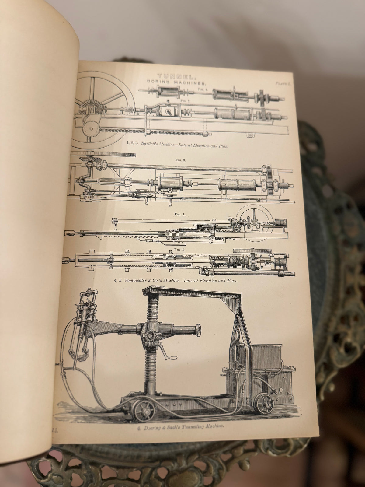 19th Century National Encyclopædia Decorative Book